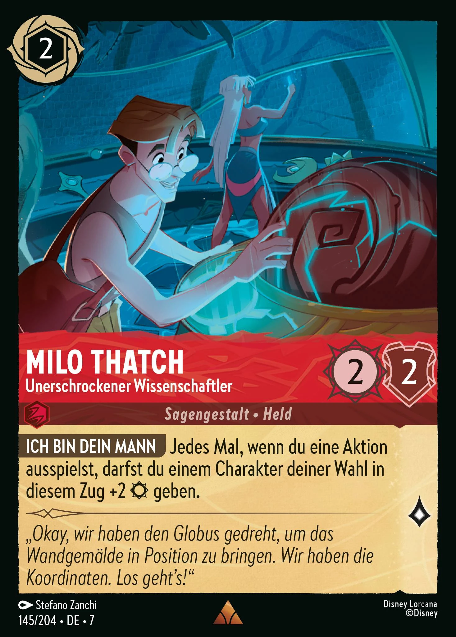 Milo Thatch - Unerschrockener Wissenschaftler (Archazias Insel 145)