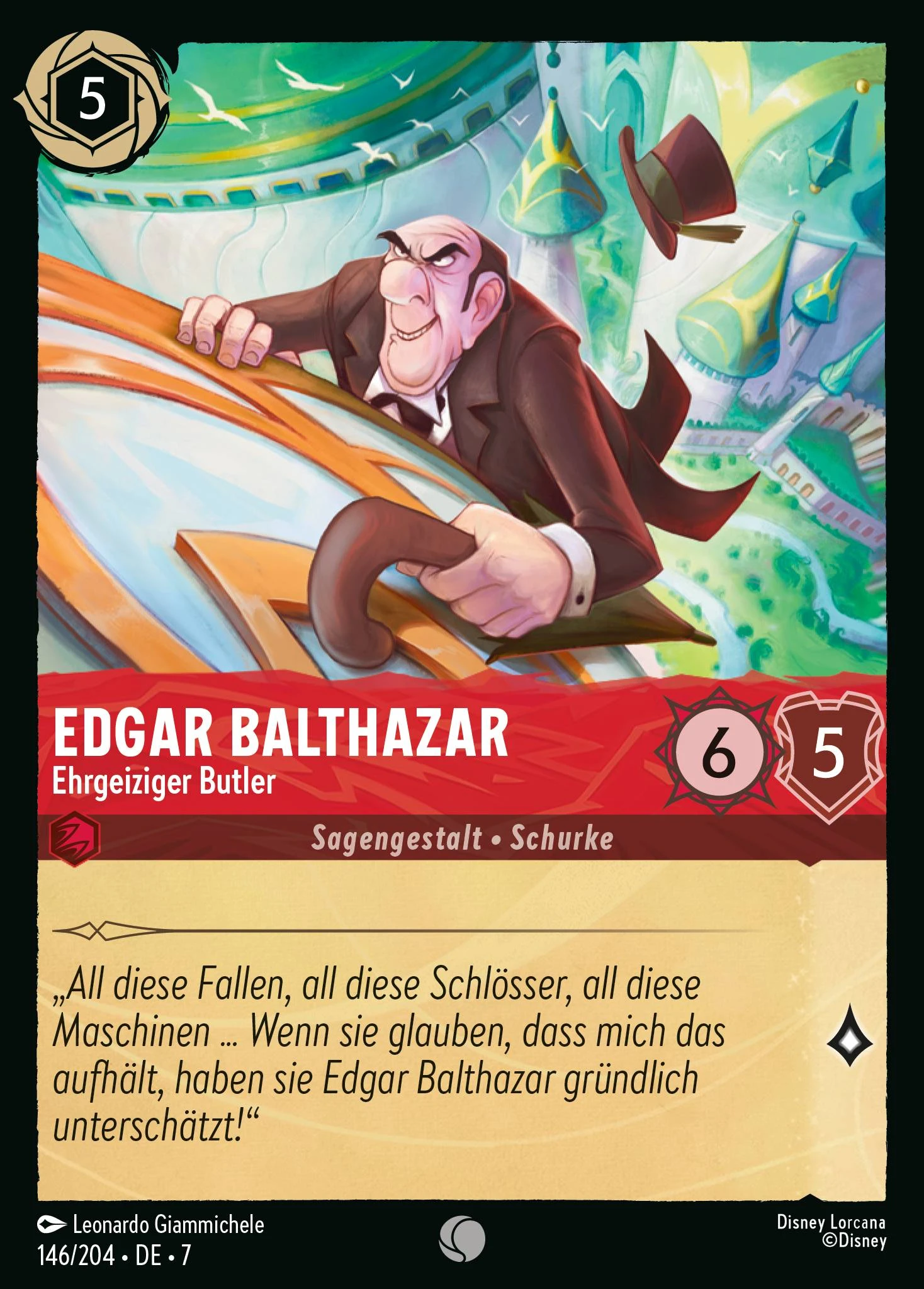 Edgar Balthazar - Ehrgeiziger Butler (Archazias Insel 146)