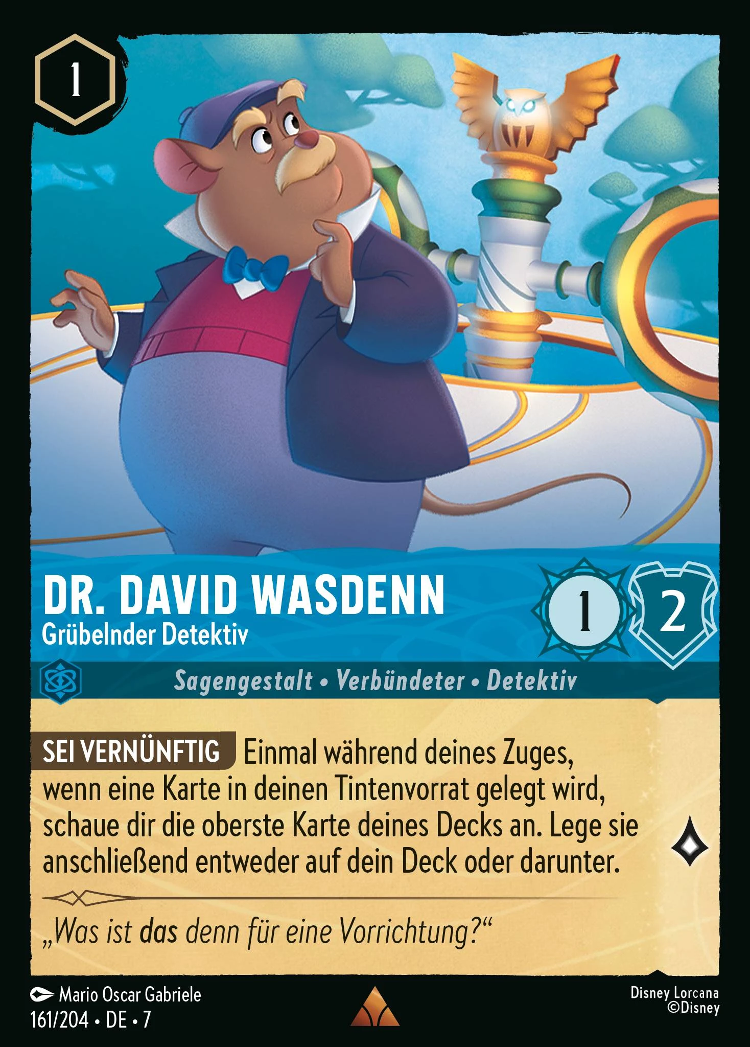 Dr. David Wasdenn - Grübelnder Detektiv (Archazias Insel 161)