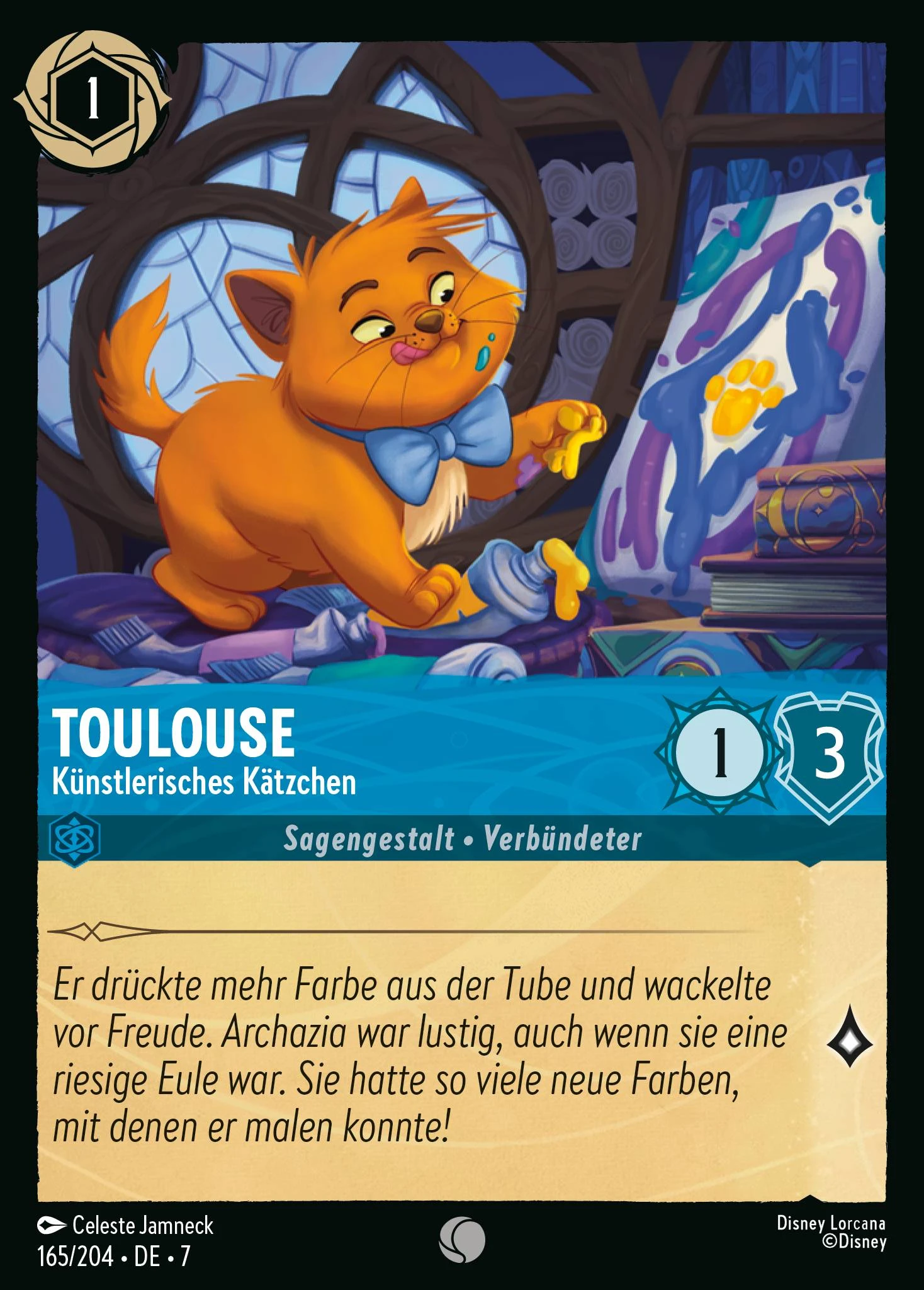 Toulouse - Künstlerisches Kätzchen (Archazias Insel 165)