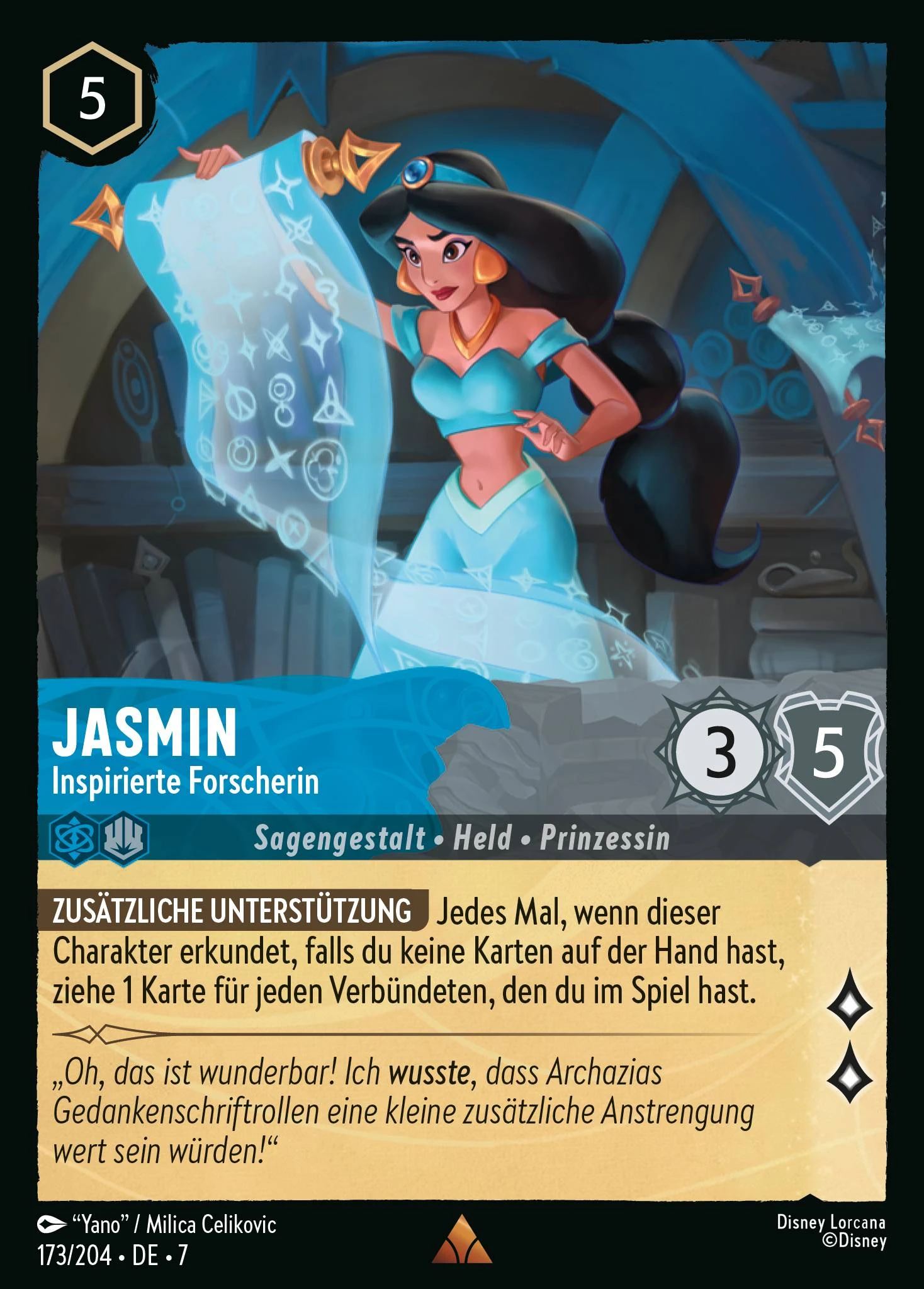 Jasmin - Inspirierte Forscherin (Archazias Insel 173)