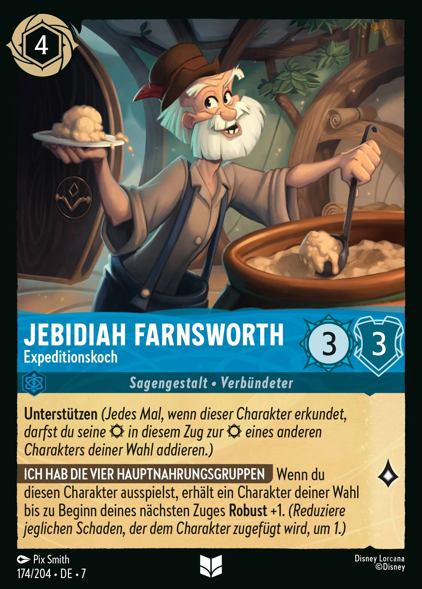 Jebidiah Farnsworth - Expeditionskoch (Archazias Insel 174)