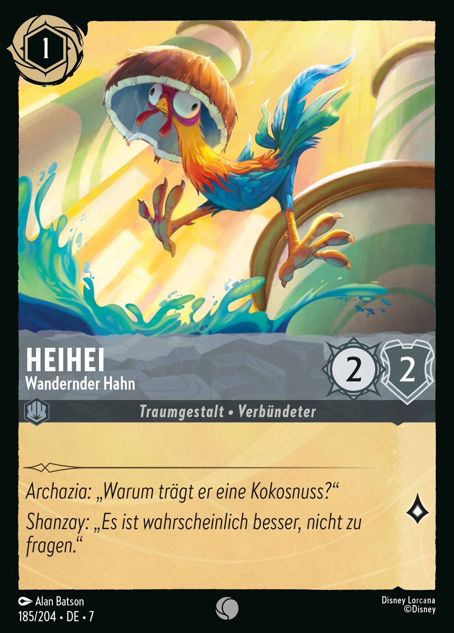 HeiHei - Wandernder Hahn (Archazias Insel 185)