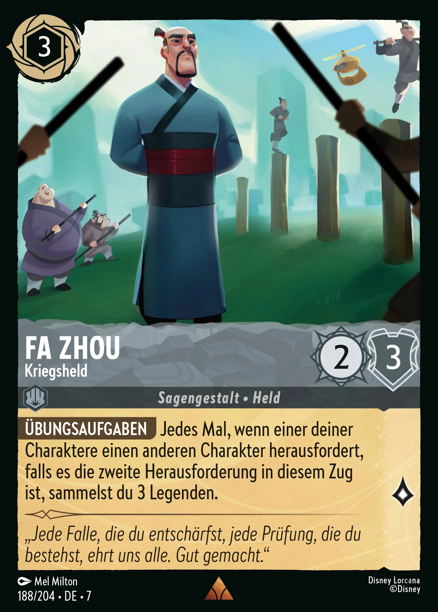 Fa Zhou - Kriegsheld (Archazias Insel 188)
