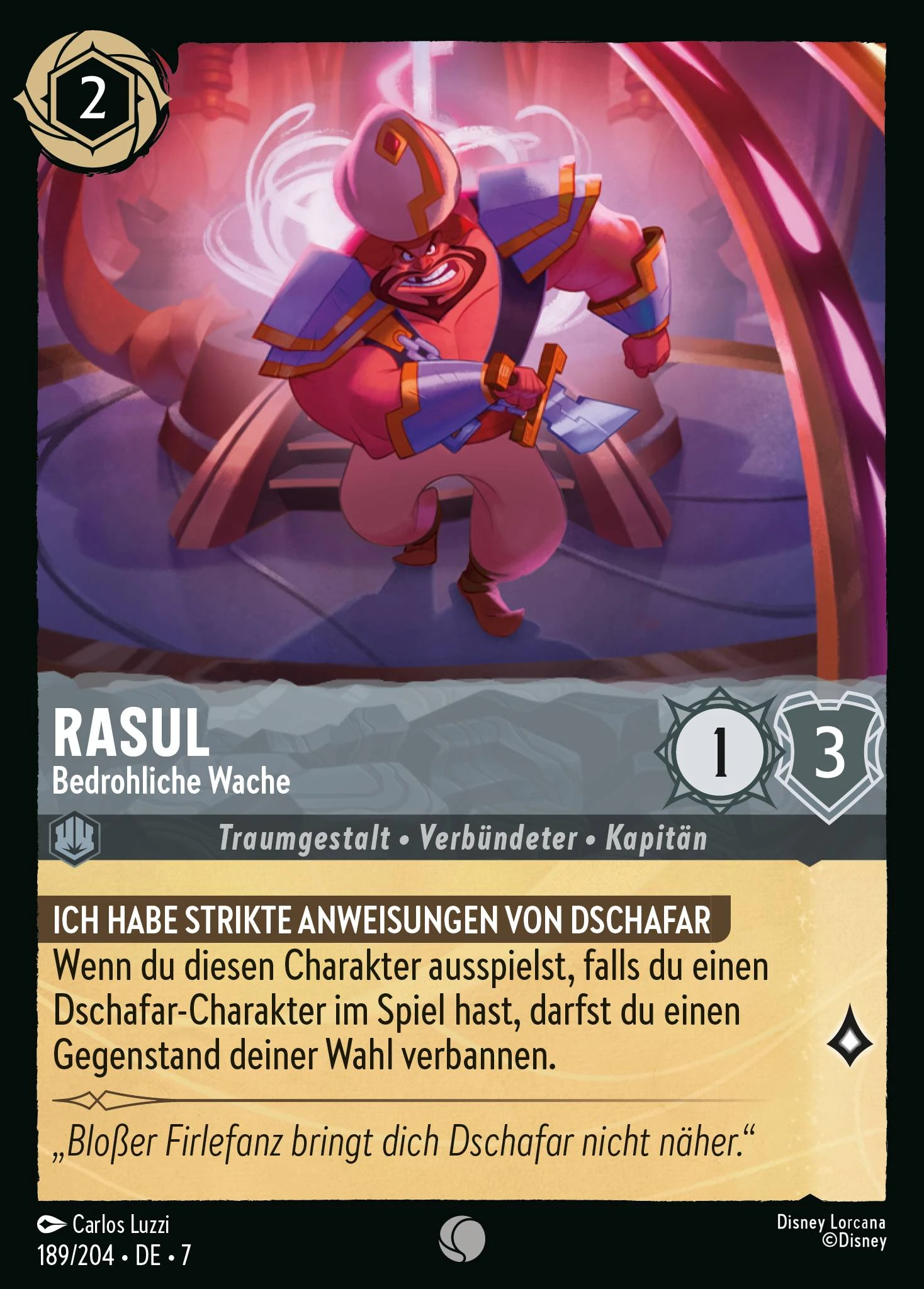 Rasul - Bedrohliche Wache (Archazias Insel 189)