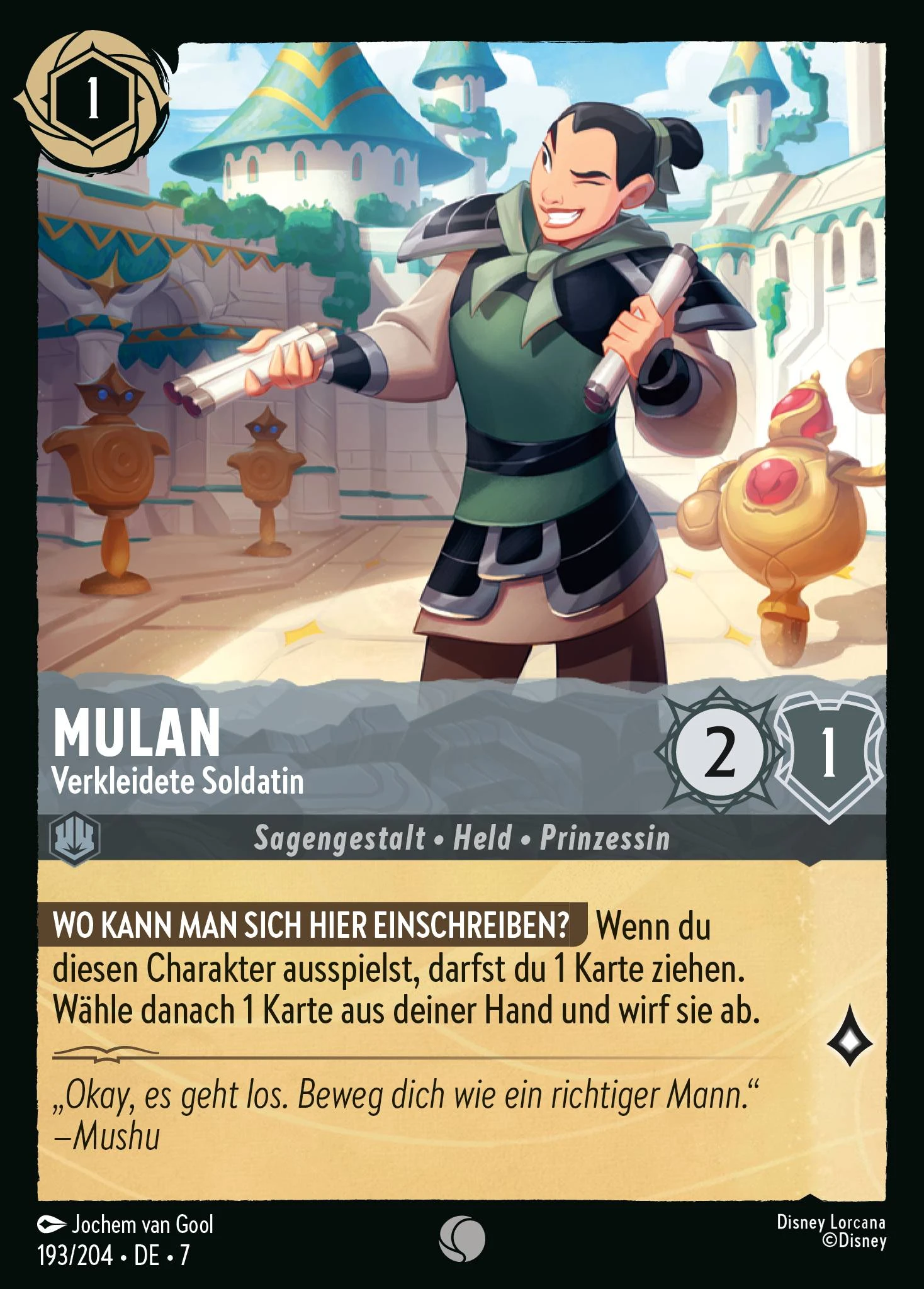 Mulan - Verkleidete Soldatin (Archazias Insel 193)