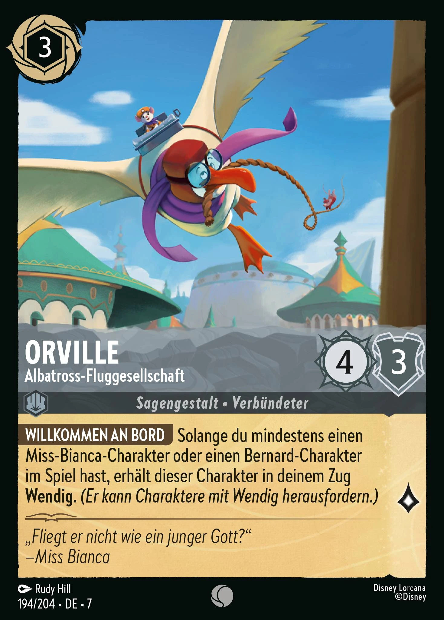 Orville - Albatross-Fluggesellschaft (Archazias Insel 194)