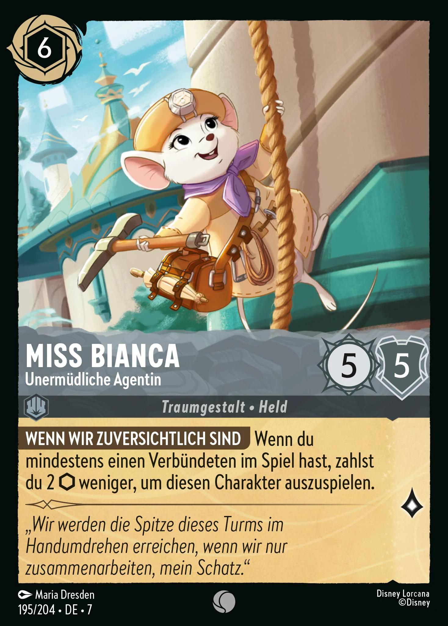Miss Bianca - Unermüdliche Agentin (Archazias Insel 195)