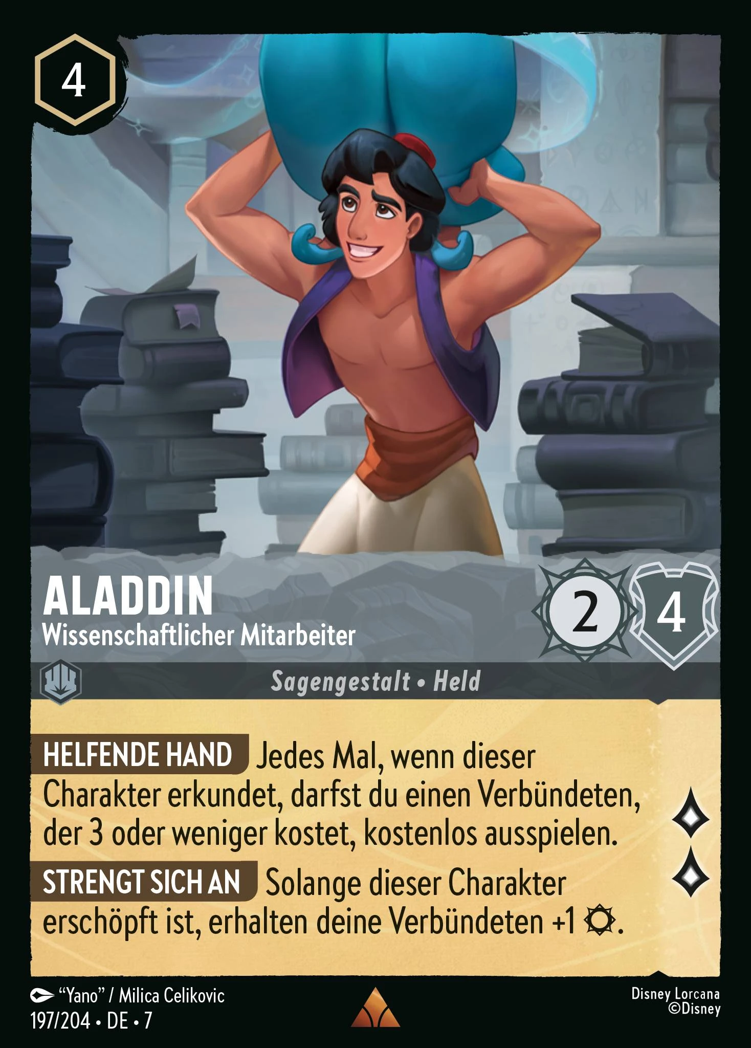 Aladdin - Wissenschaftlicher Mitarbeiter (Archazias Insel 197)