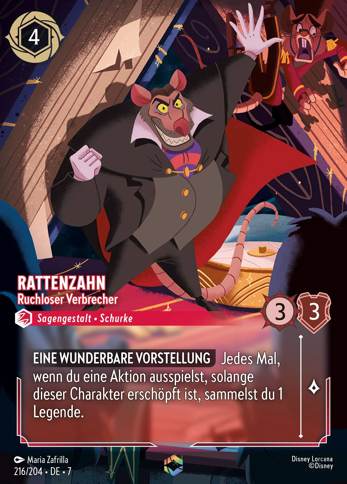 Rattenzahn - Ruchloser Verbrecher (Archazias Insel 216)
