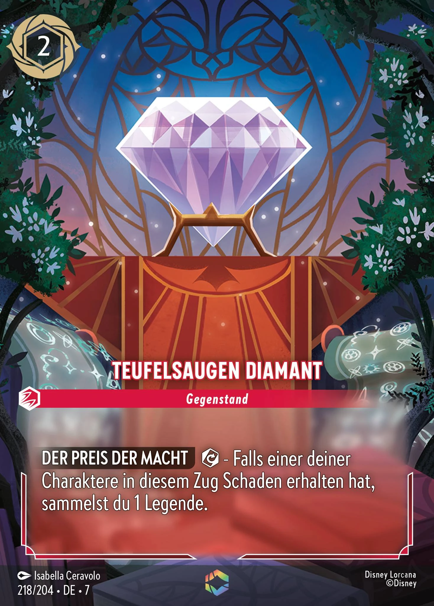Teufelsaugen Diamant (Archazias Insel 218)