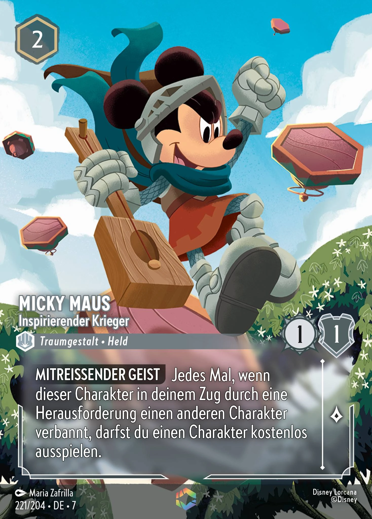 Micky Maus - Inspirierender Krieger (Archazias Insel 221)