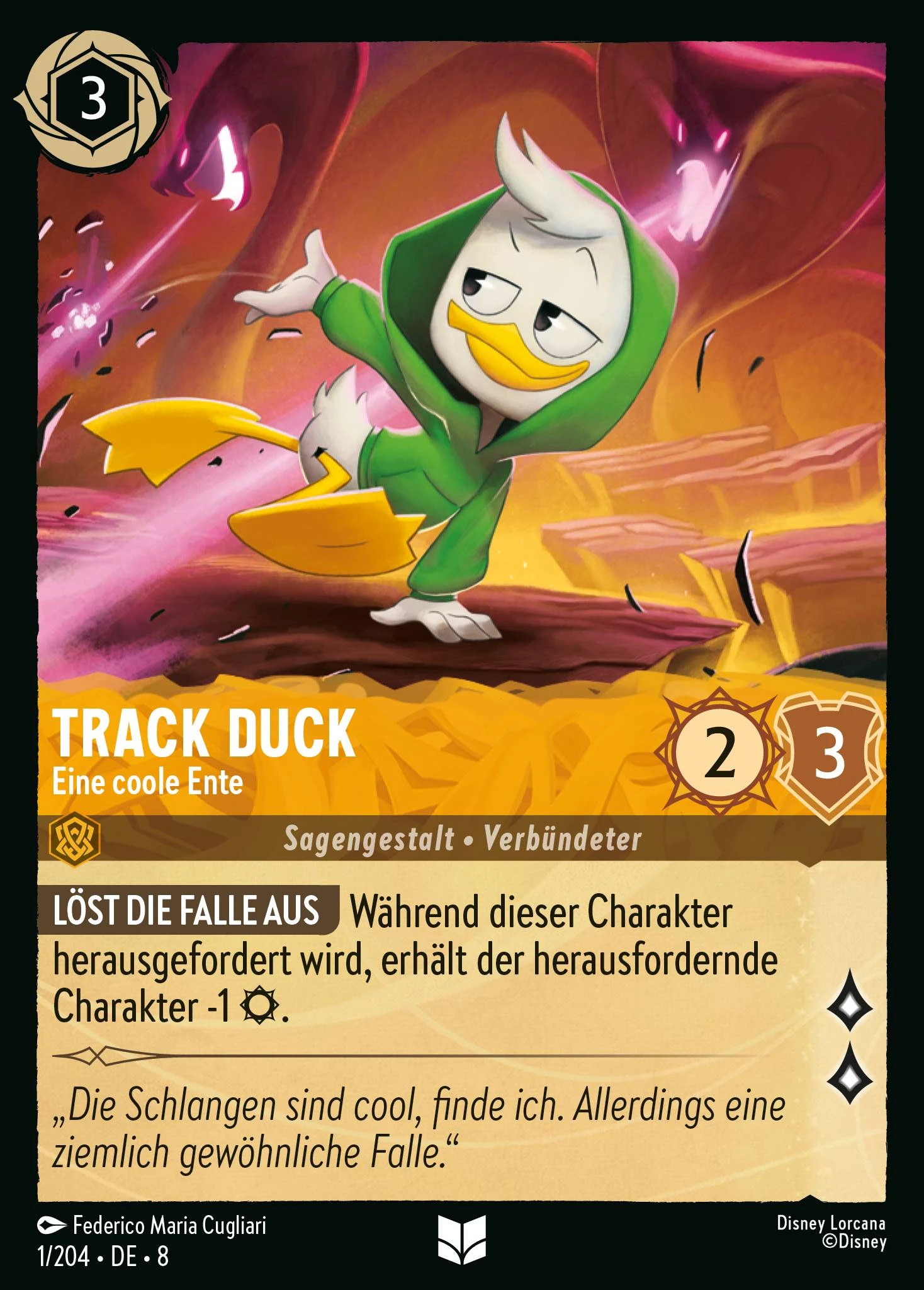 Track Duck - Eine coole Ente (Domäne von Dschafar 001)