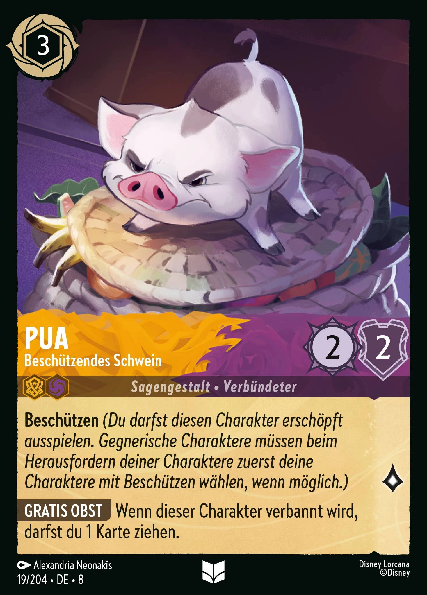 Pua - Beschützendes Schwein (Domäne von Dschafar 019)