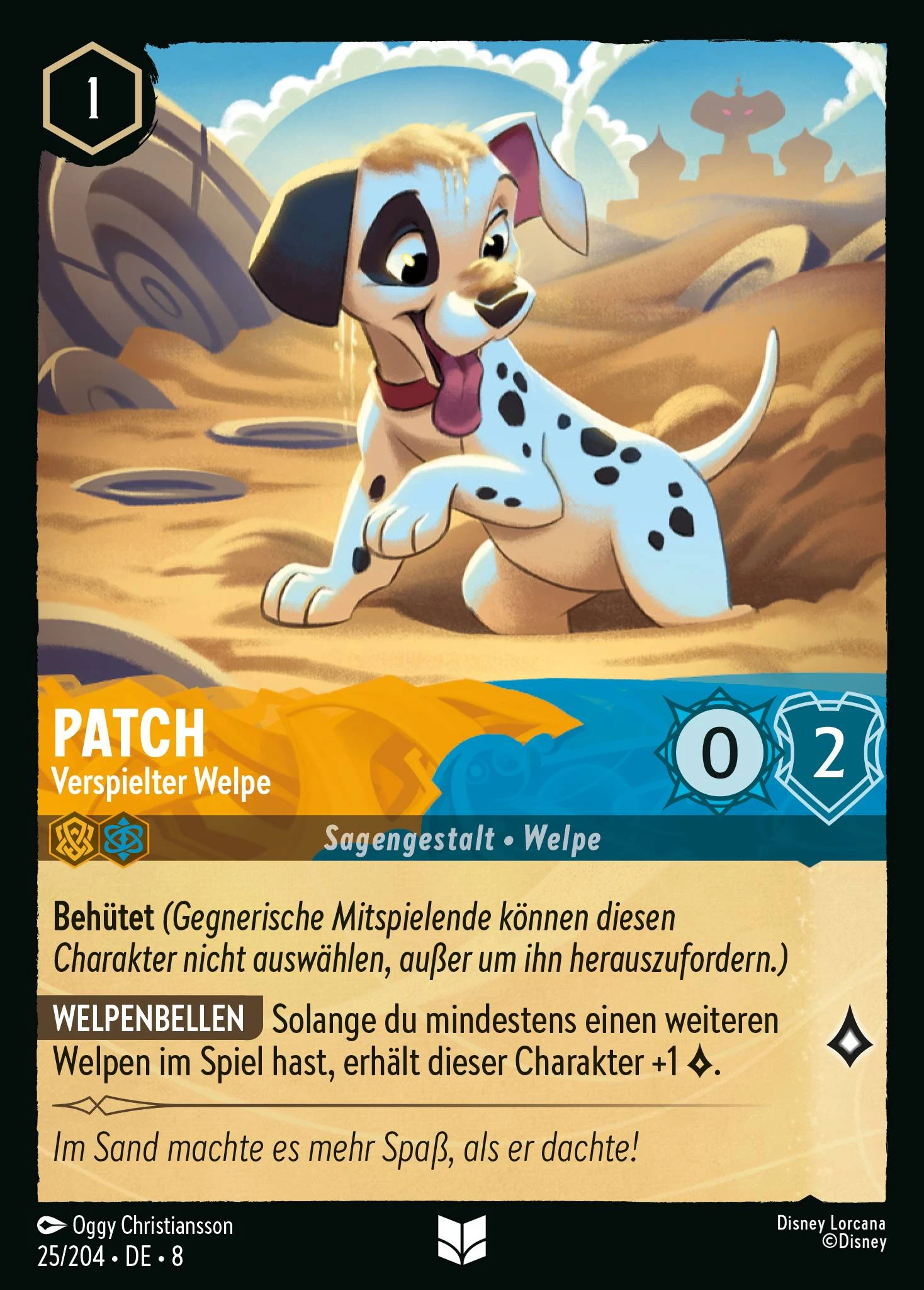 Patch - Verspielter Welpe (Domäne von Dschafar 025)