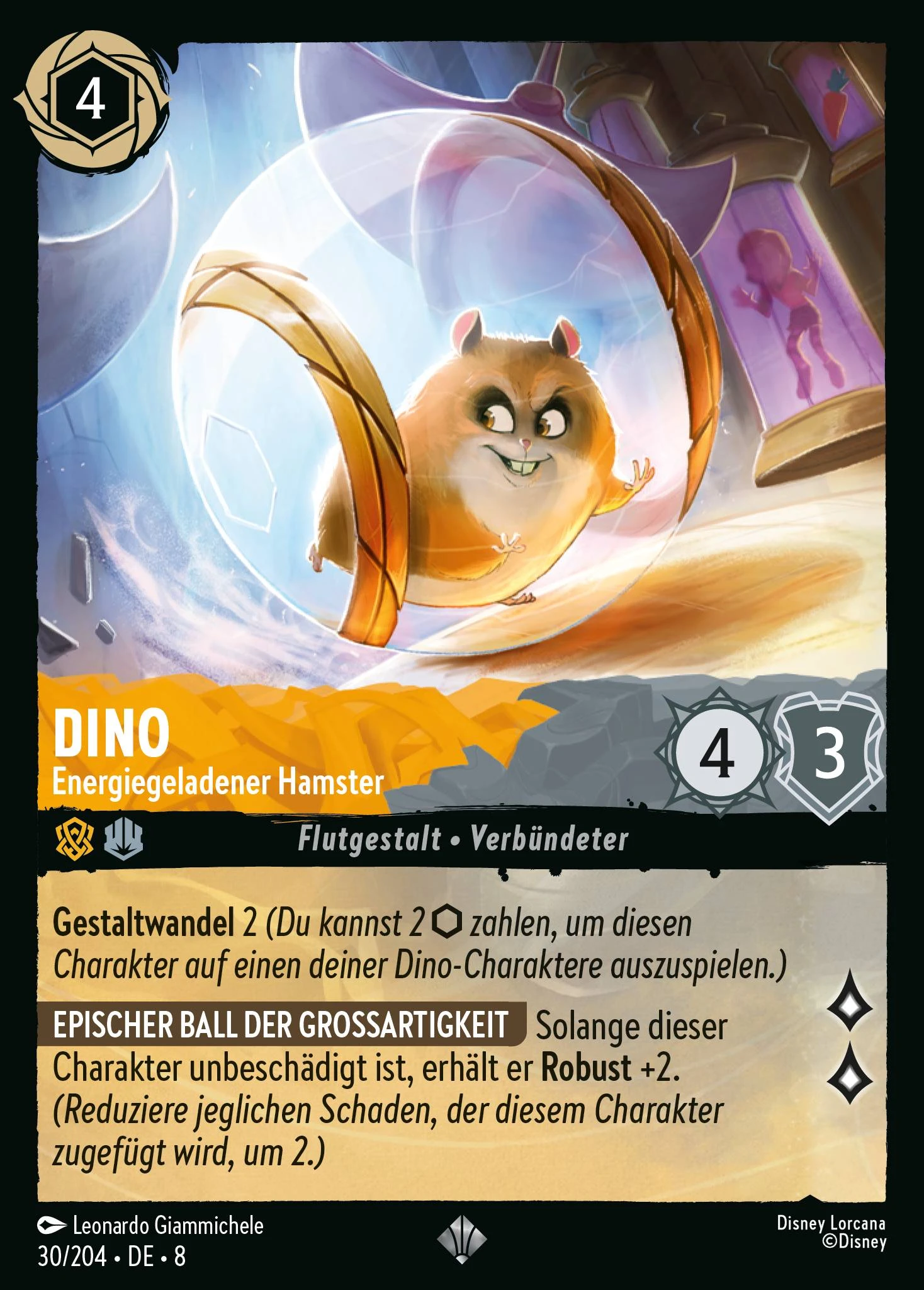 Dino - Energiegeladener Hamster (Domäne von Dschafar 030)