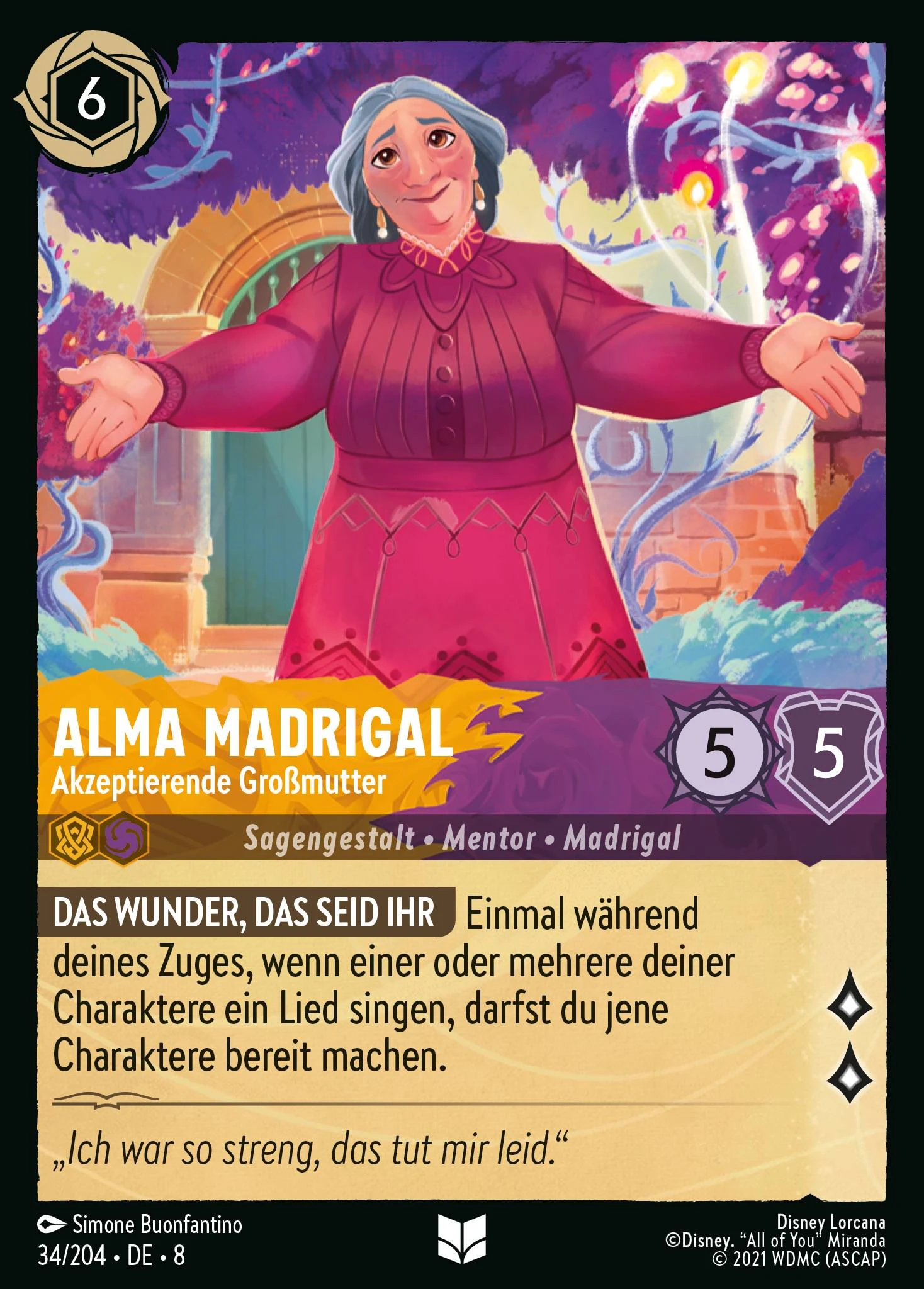 Alma Madrigal - Akzeptierende Großmutter (Domäne von Dschafar 034)
