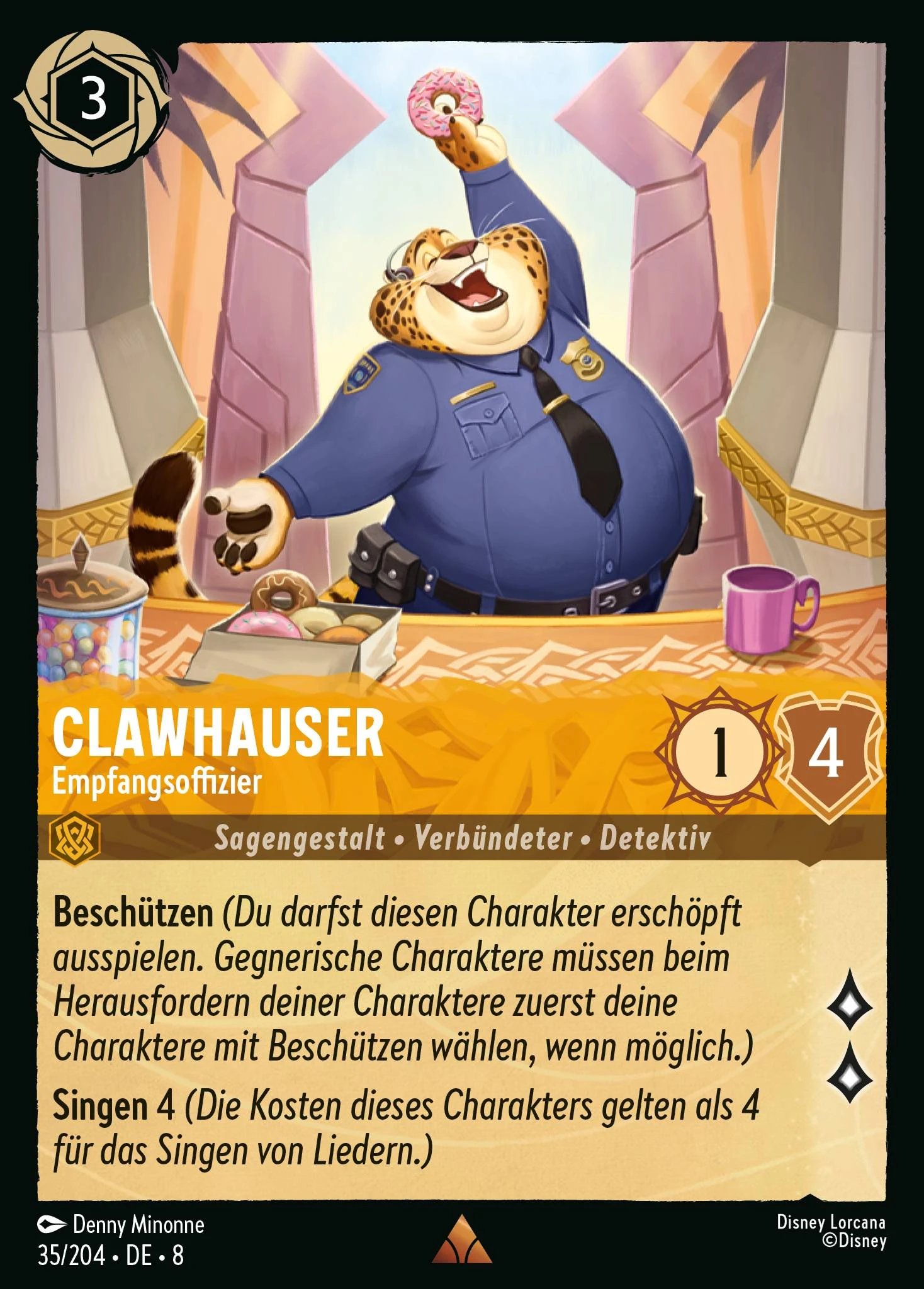 Clawhauser - Empfangsoffizier (Domäne von Dschafar 035)