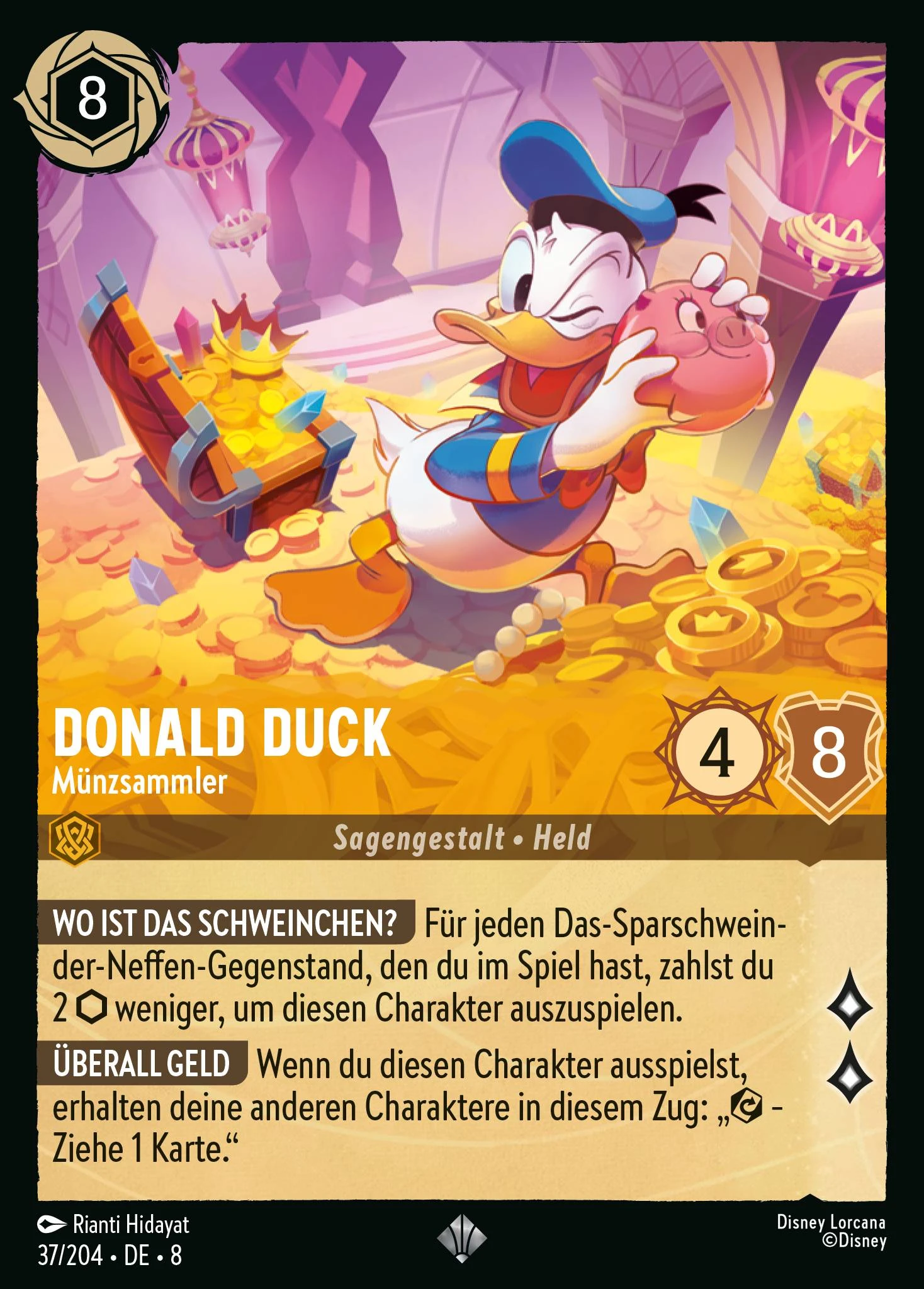 Donald Duck - Münzsammler (Domäne von Dschafar 037)