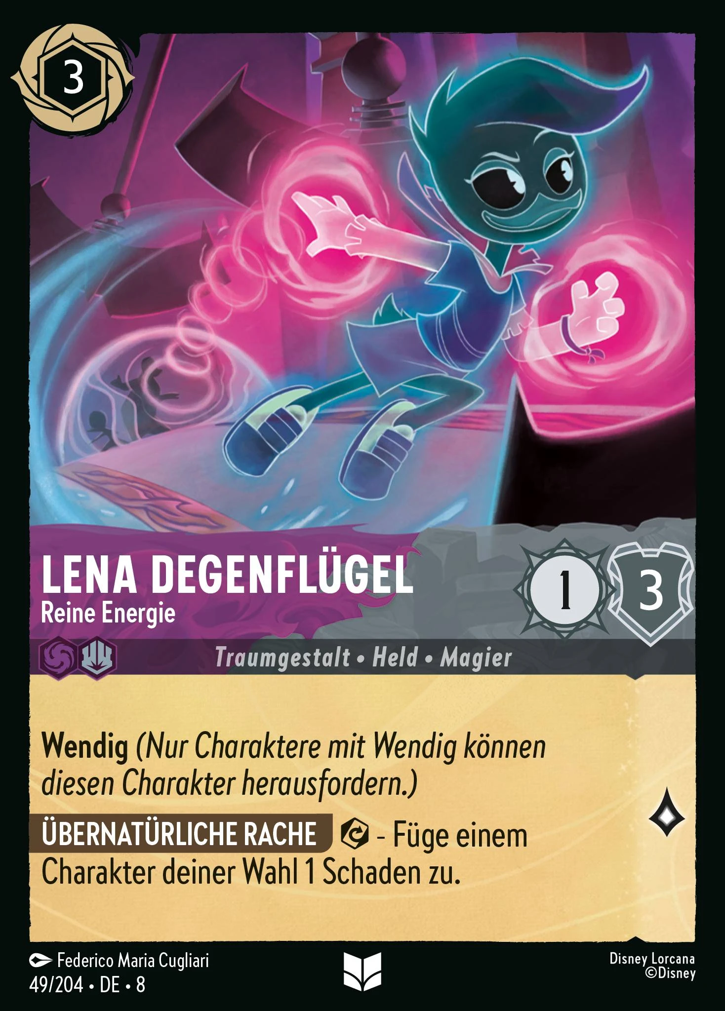 Lena Degenflügel - Reine Energie (Domäne von Dschafar 049)