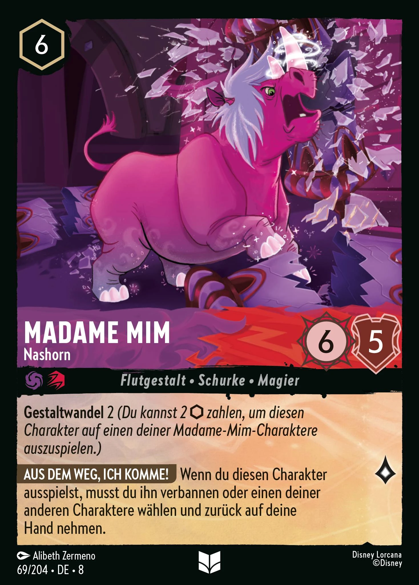 Madame Mim - Nashorn (Domäne von Dschafar 069)