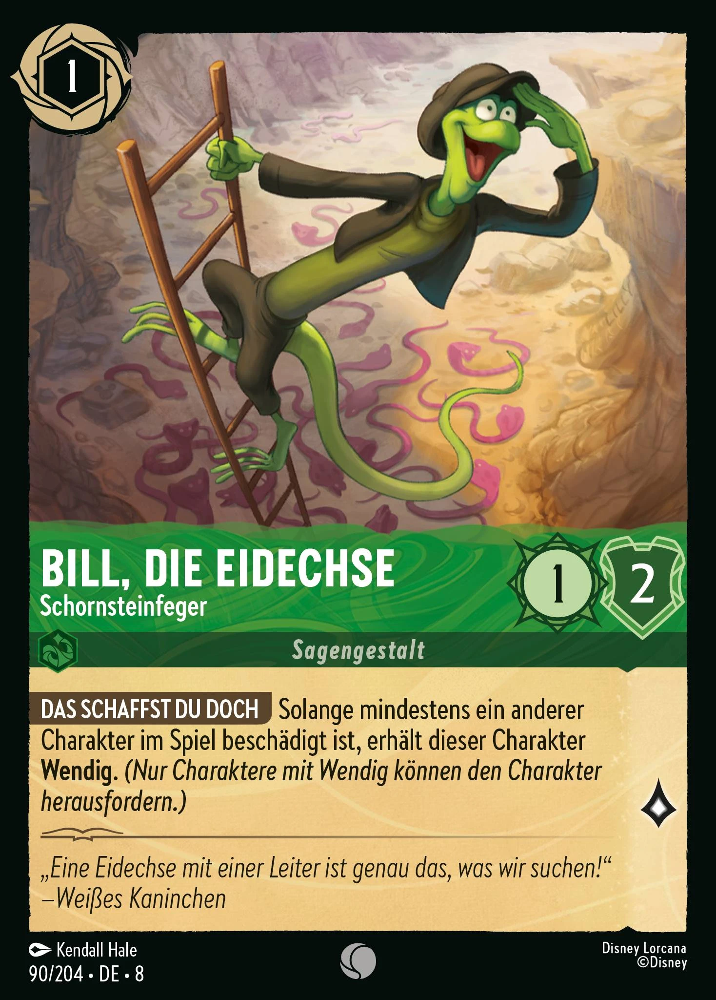 Bill, die Eidechse - Schornsteinfeger (Domäne von Dschafar 090)