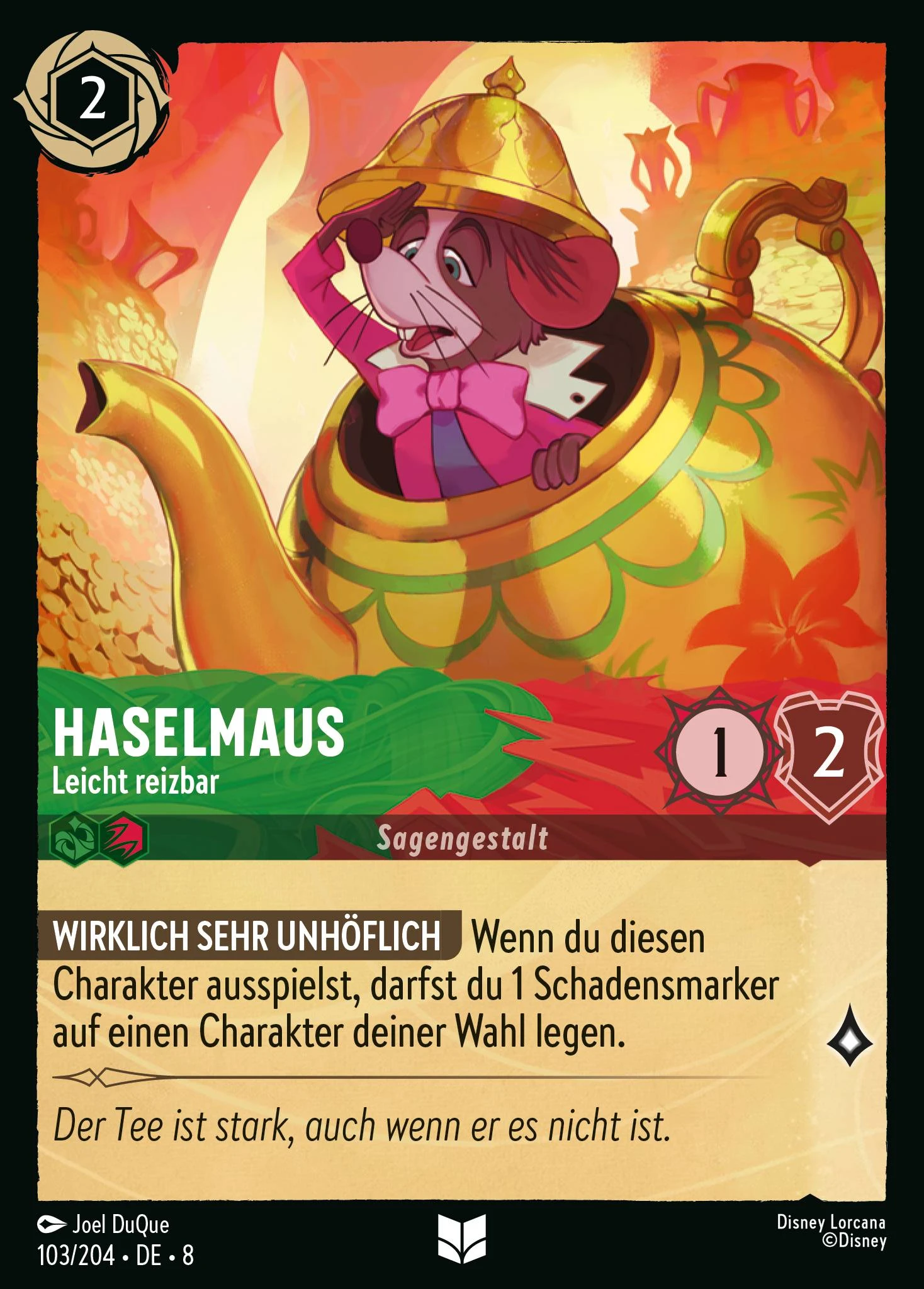 Haselmaus - Leicht reizbar (Domäne von Dschafar 103)