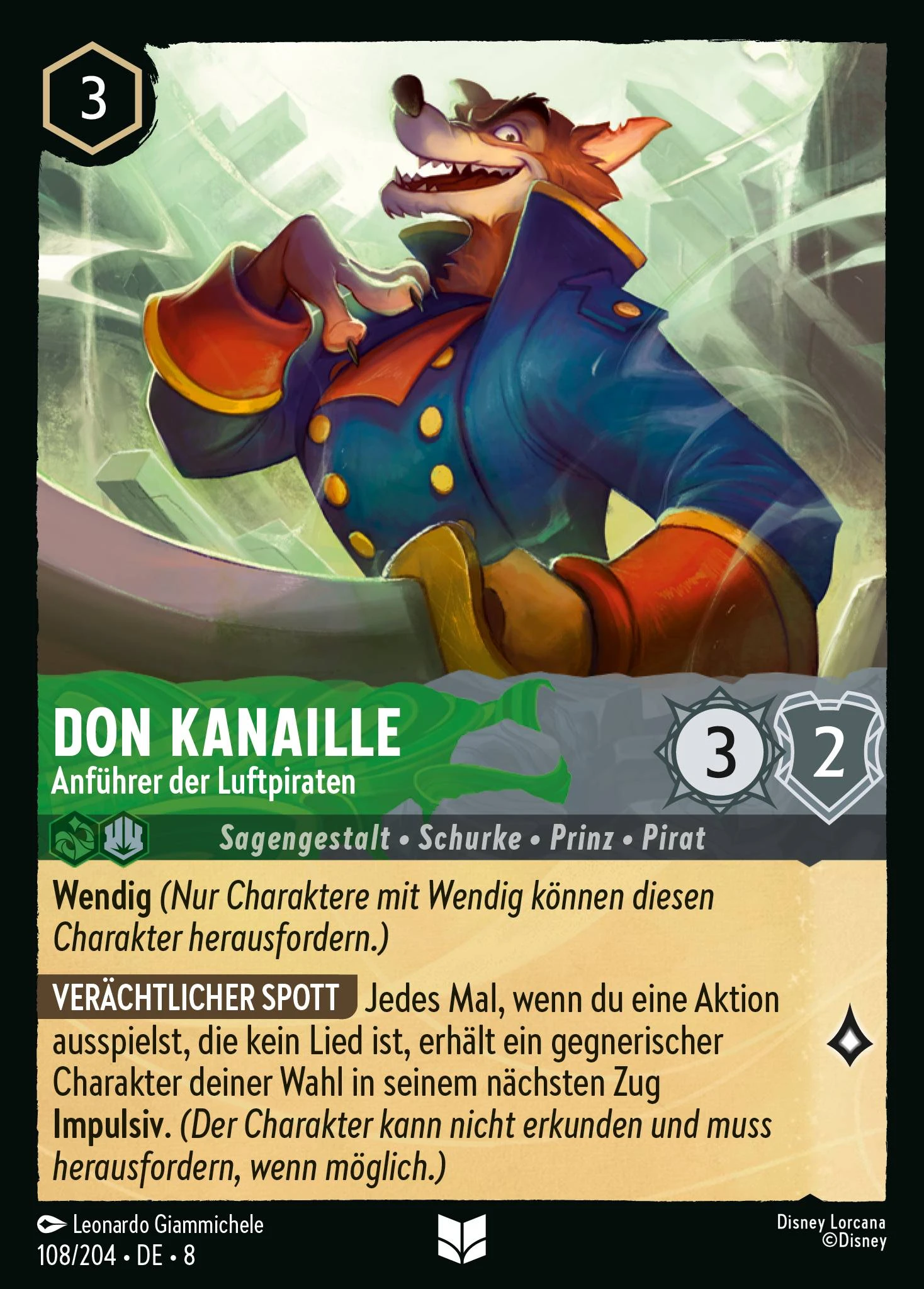 Don Kanaille - Anführer der Luftpiraten (Domäne von Dschafar 108)