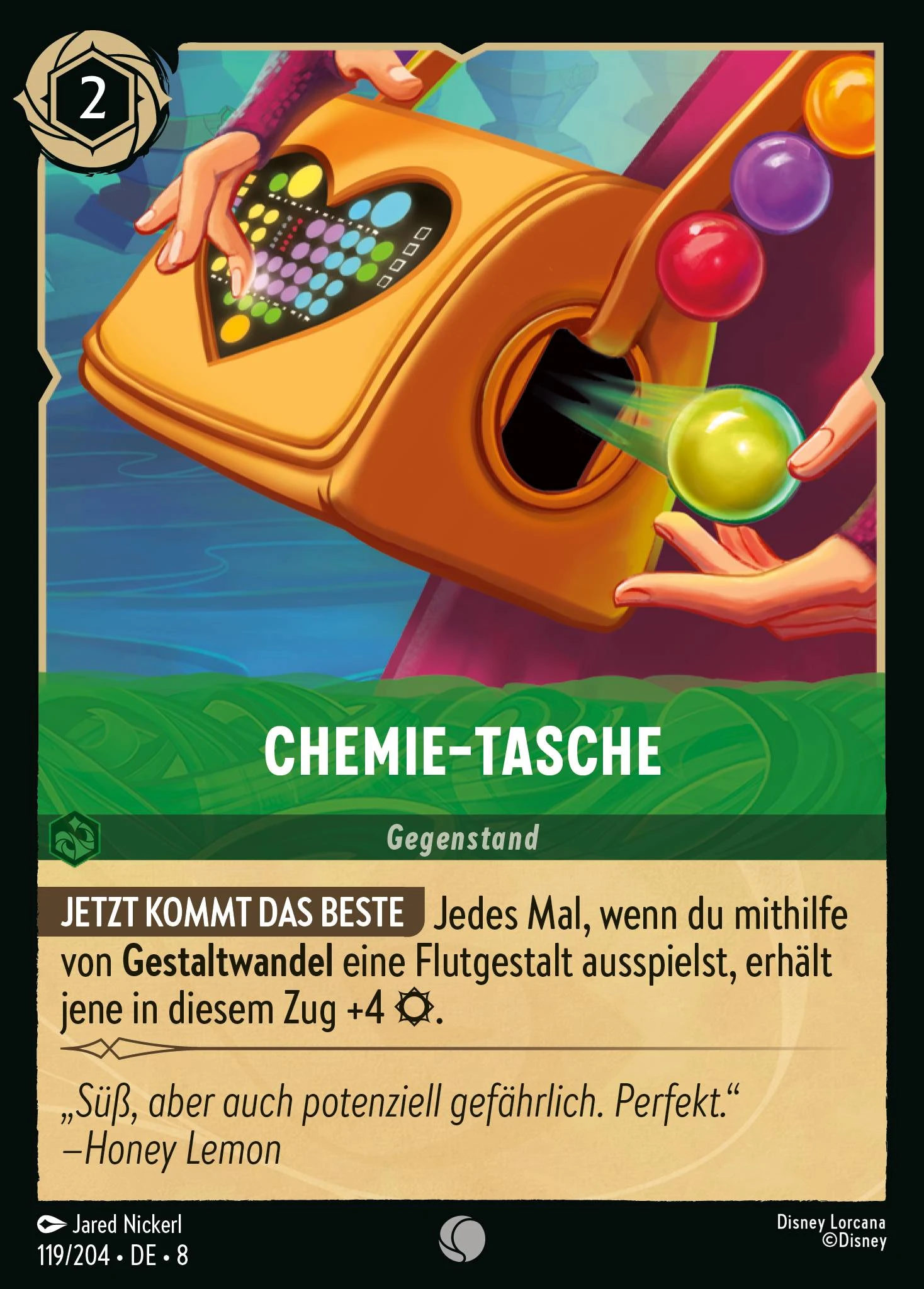 Chemie-Tasche (Domäne von Dschafar 119)