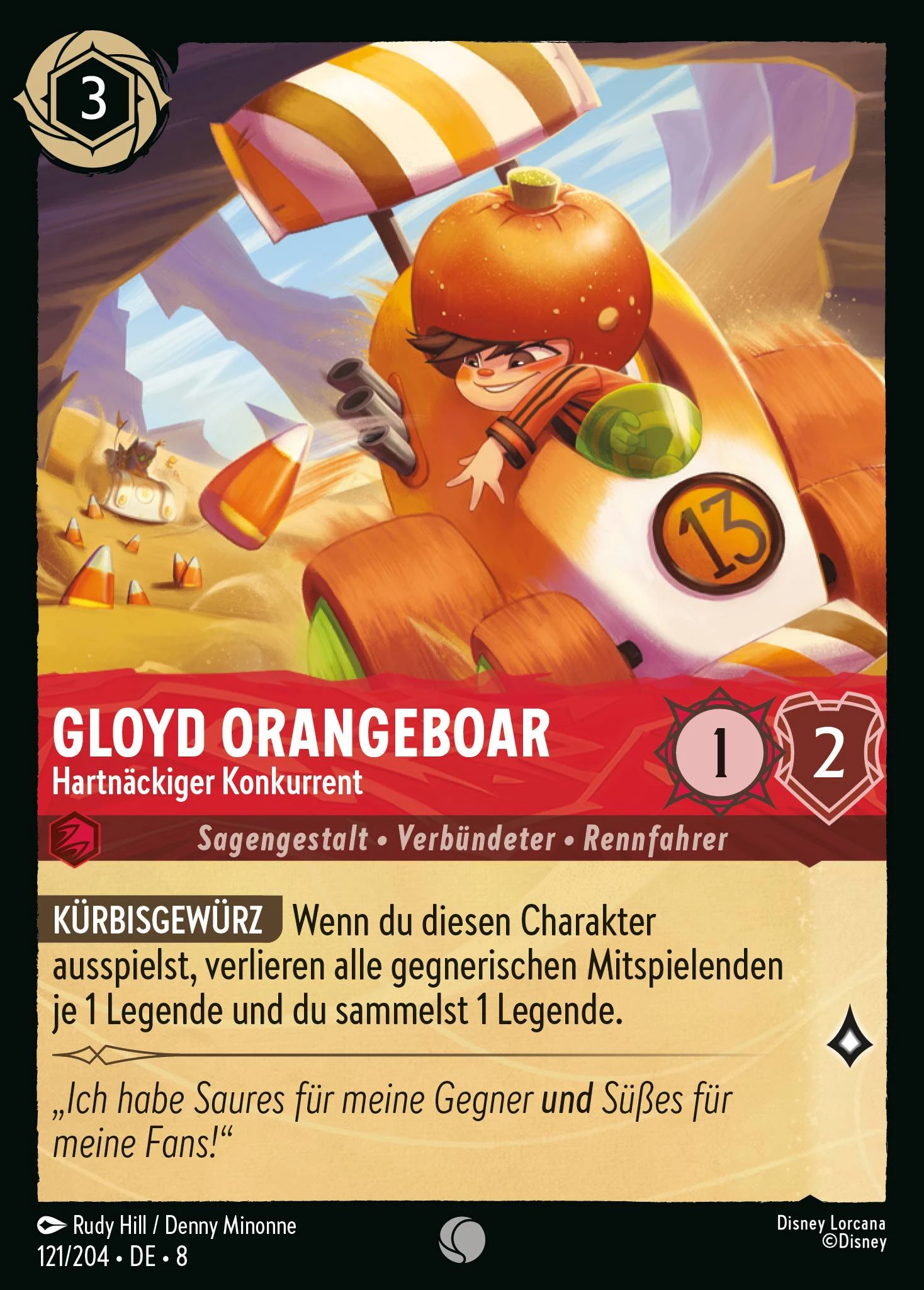 Gloyd Orangeboar - Hartnäckiger Konkurrent (Domäne von Dschafar 121)