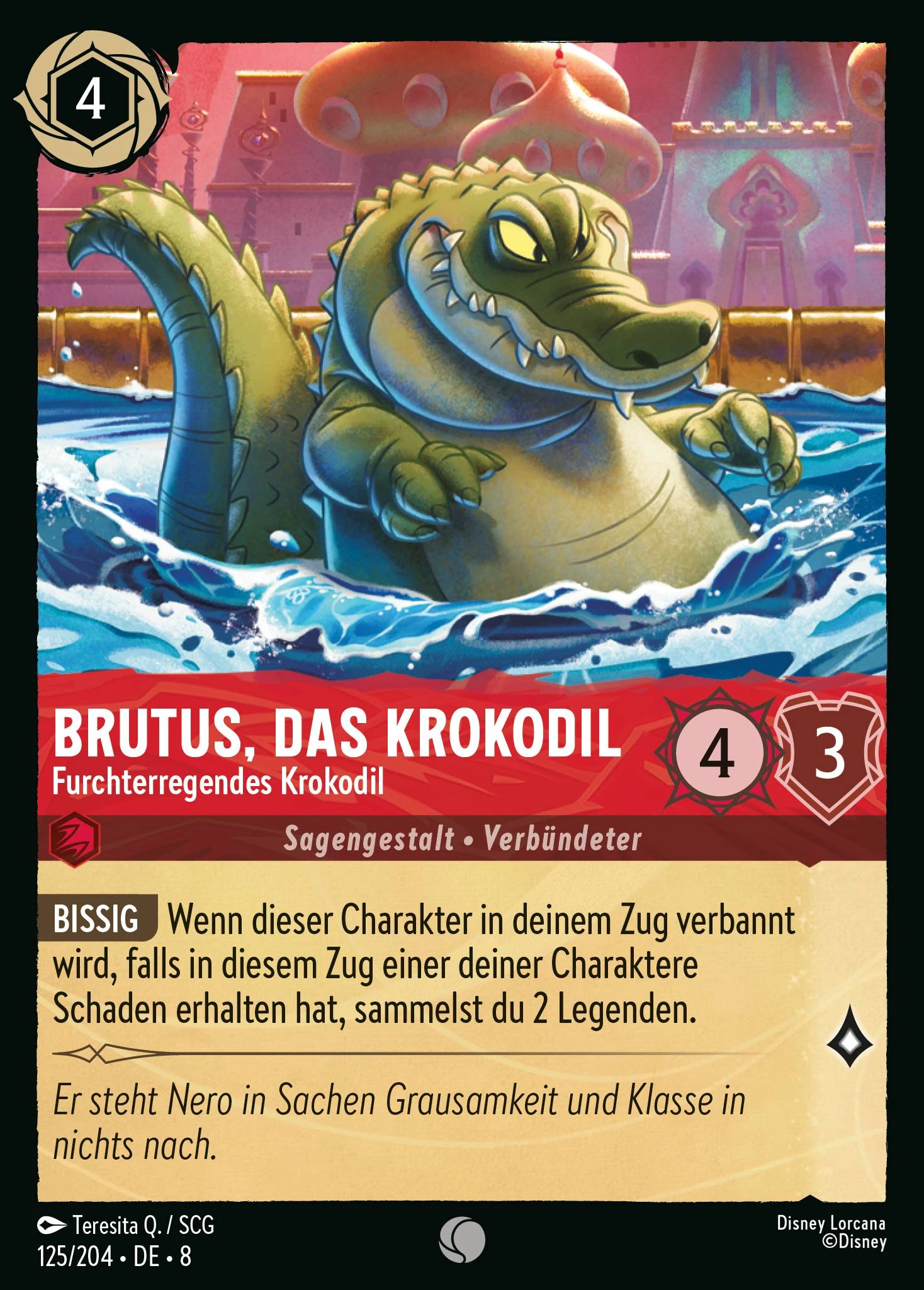 Brutus, das Krokodil - Furchterregendes Krokodil (Domäne von Dschafar 125)