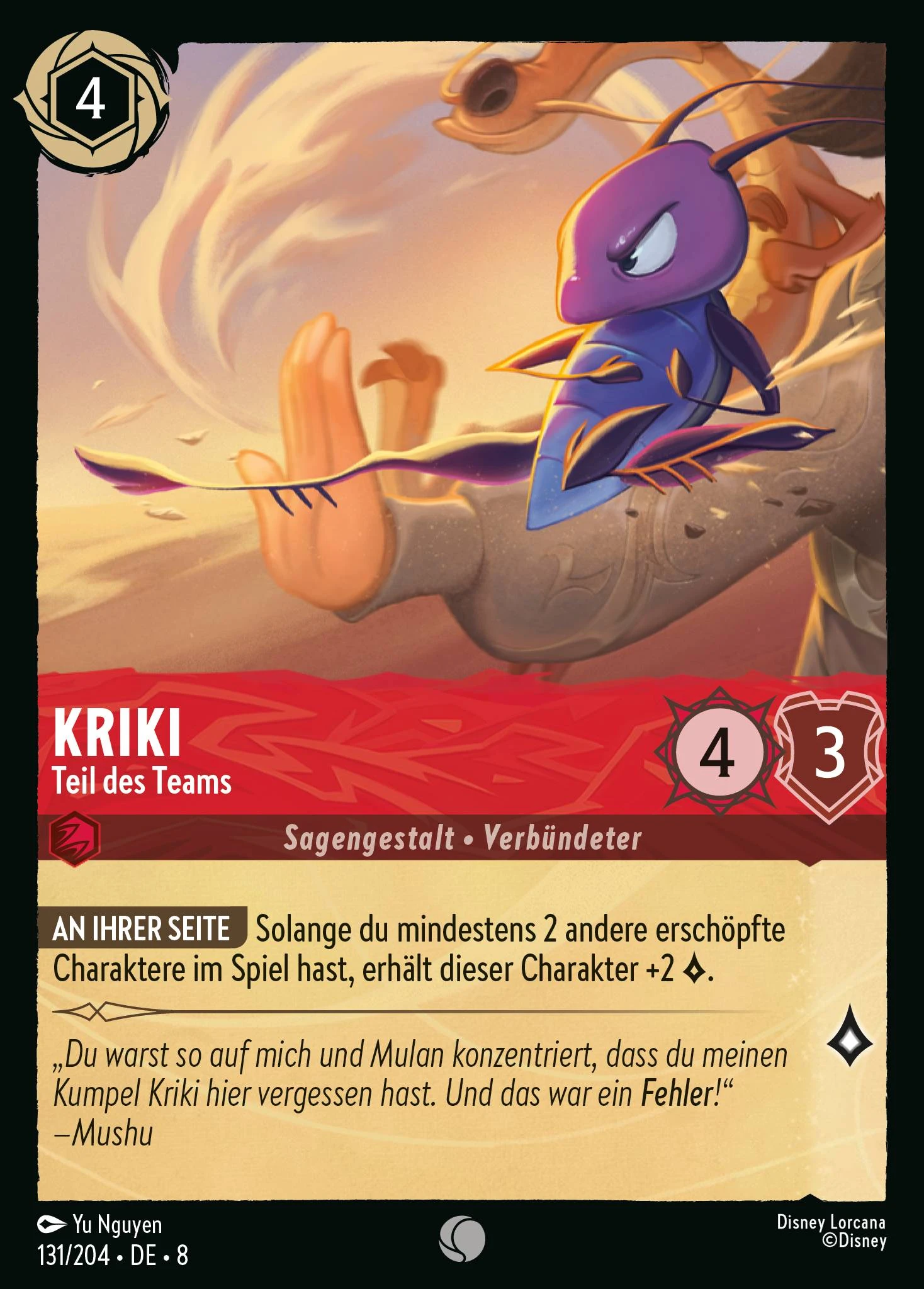 Kriki - Teil des Teams (Domäne von Dschafar 131)