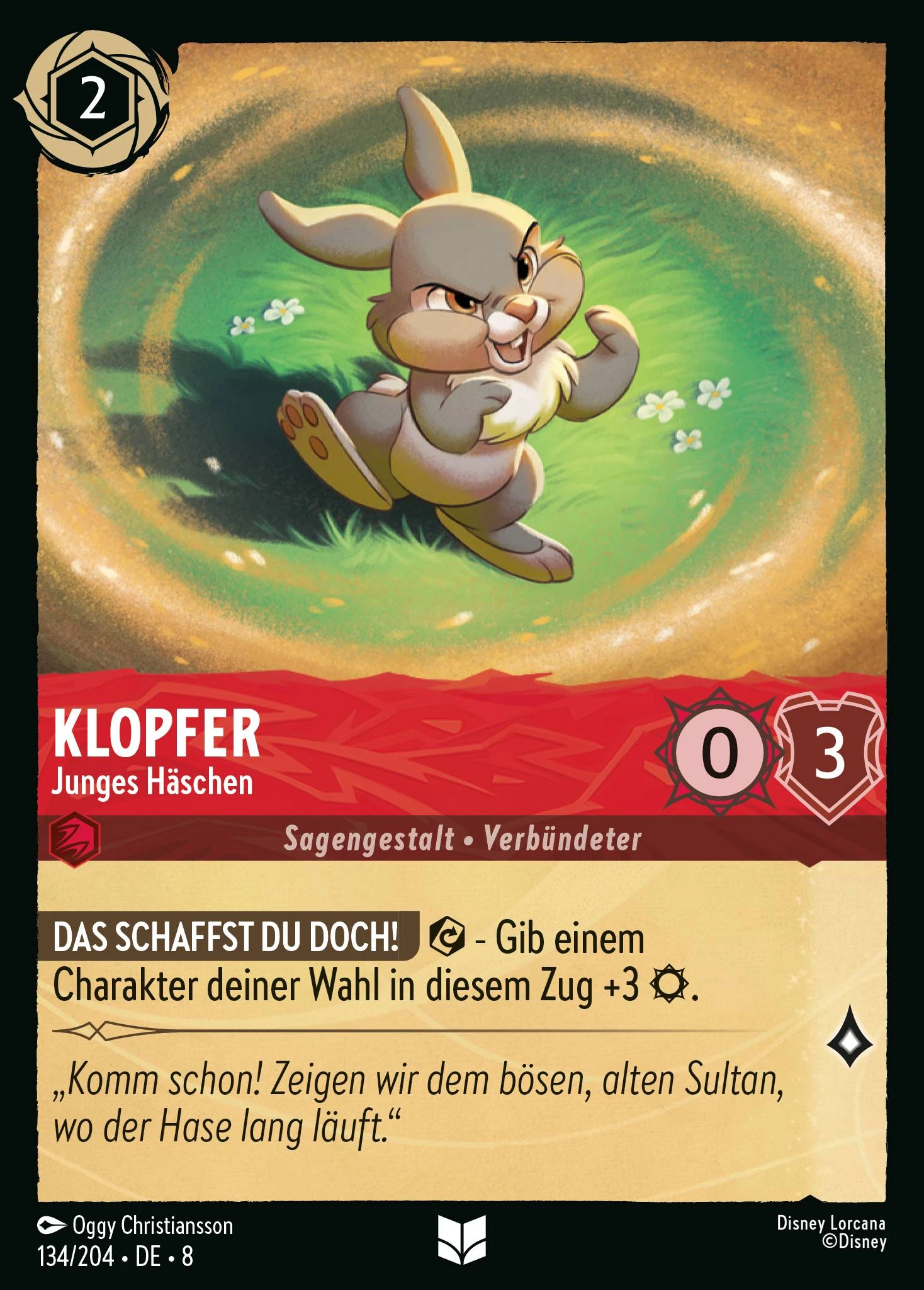 Klopfer - Junges Häschen (Domäne von Dschafar 134)