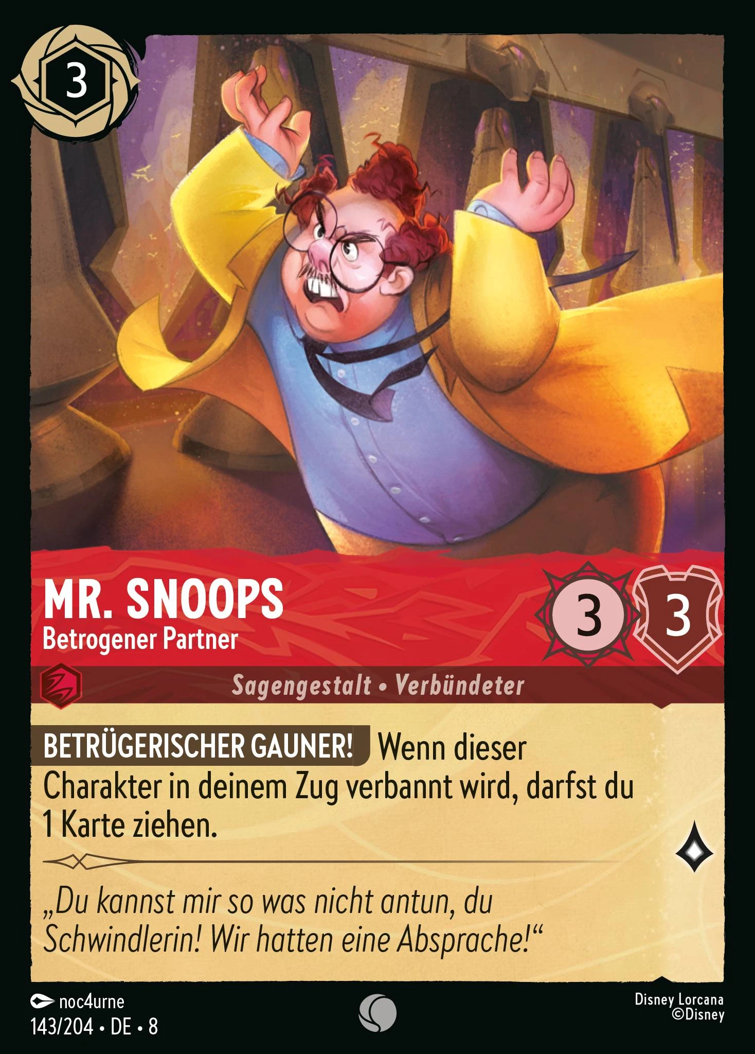 Mr. Snoops - Betrogener Partner (Domäne von Dschafar 143)