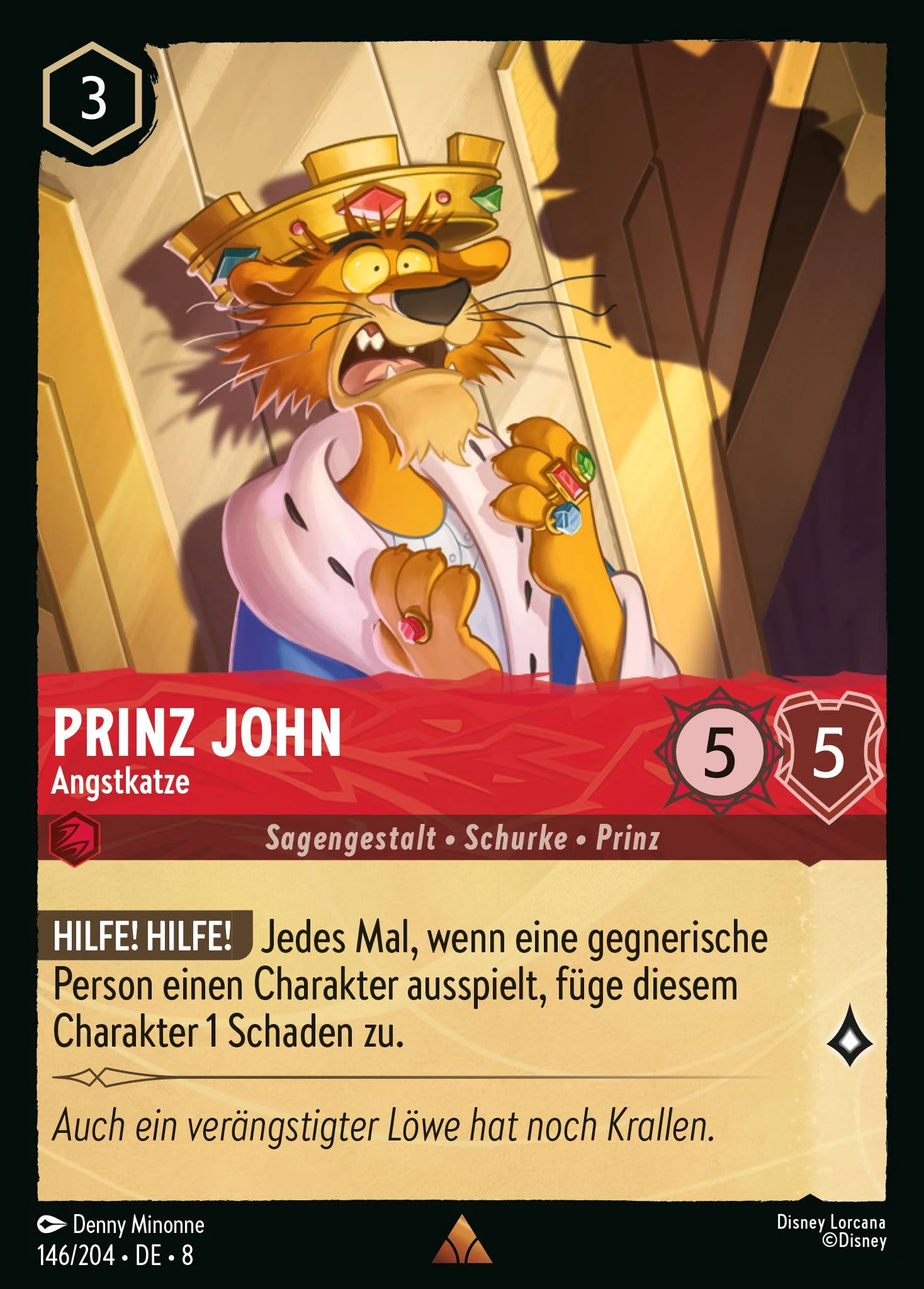 Prinz John - Angstkatze (Domäne von Dschafar 146)