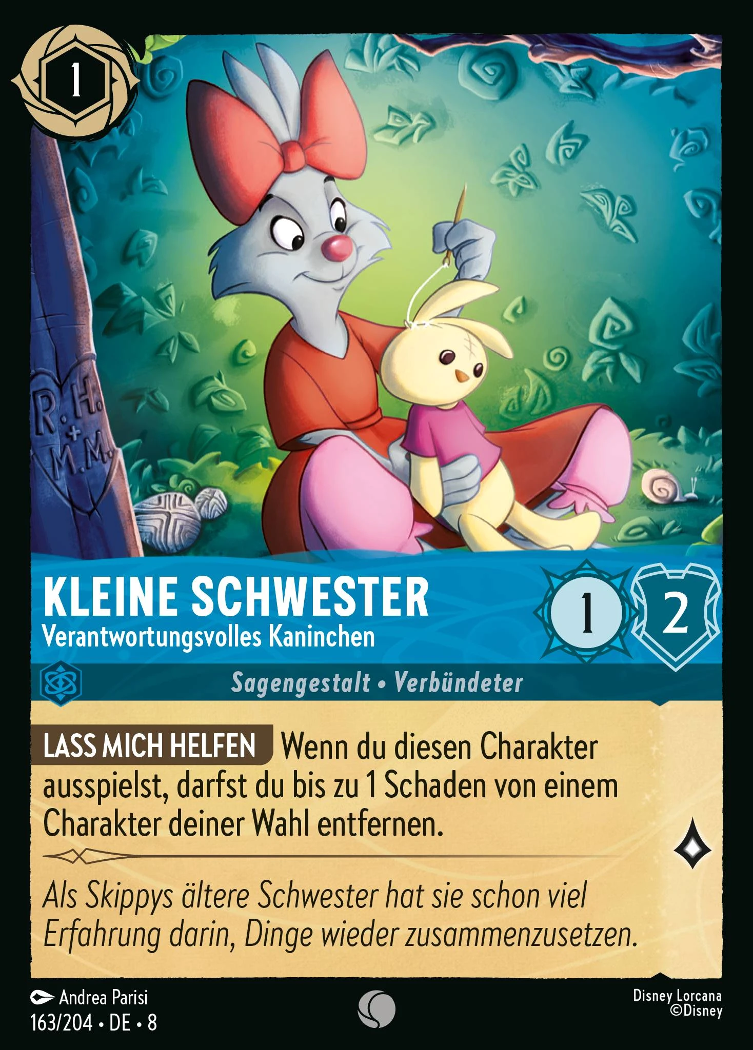 Kleine Schwester - Verantwortungsvolles Kaninchen (Domäne von Dschafar 163)