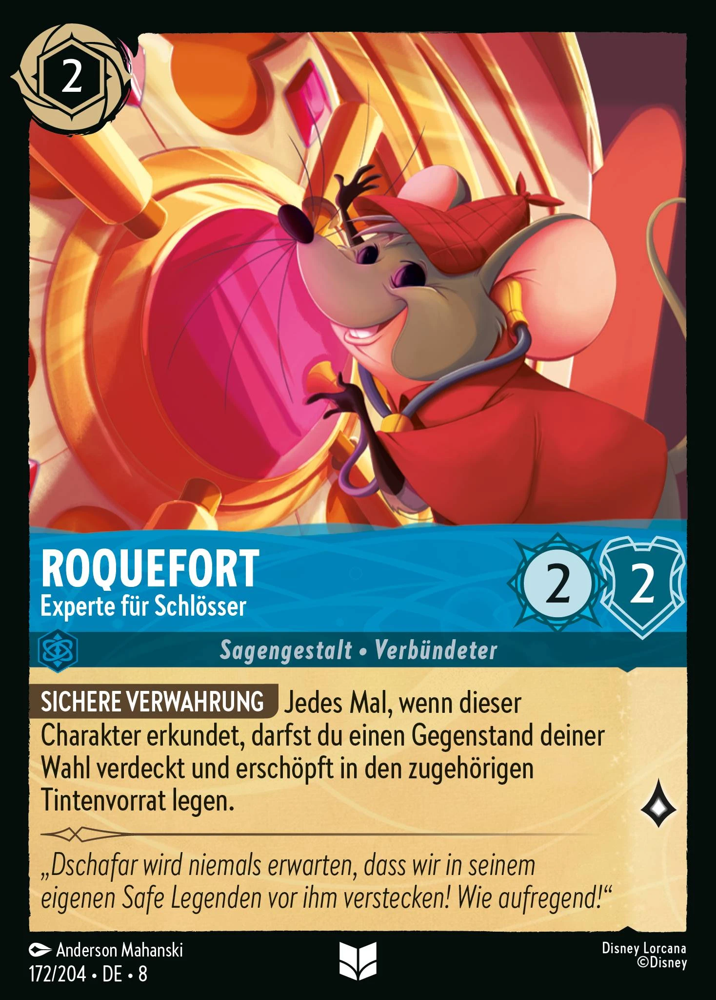 Roquefort - Experte für Schlösser (Domäne von Dschafar 172)