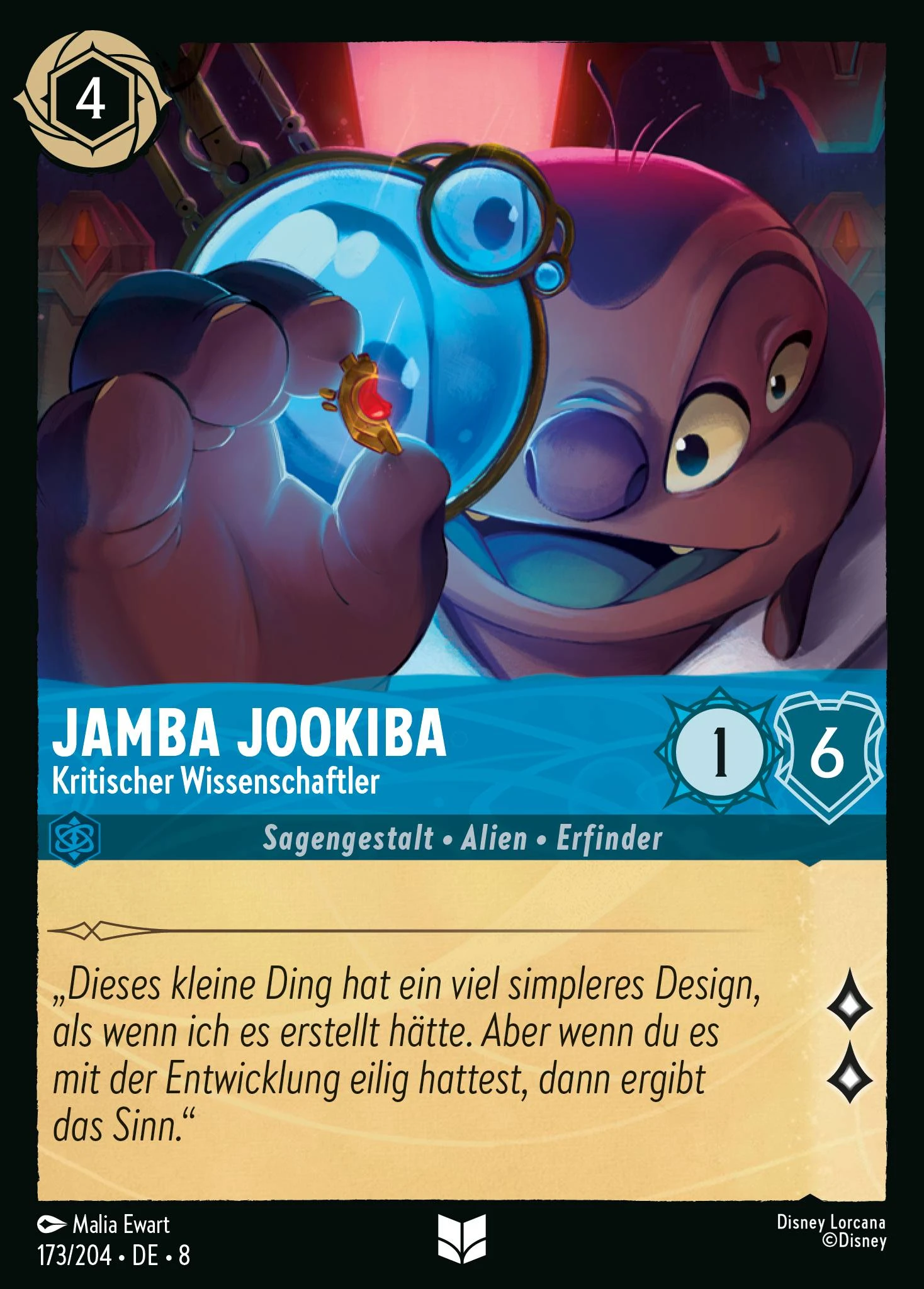 Jamba Jookiba - Kritischer Wissenschaftler (Domäne von Dschafar 173)