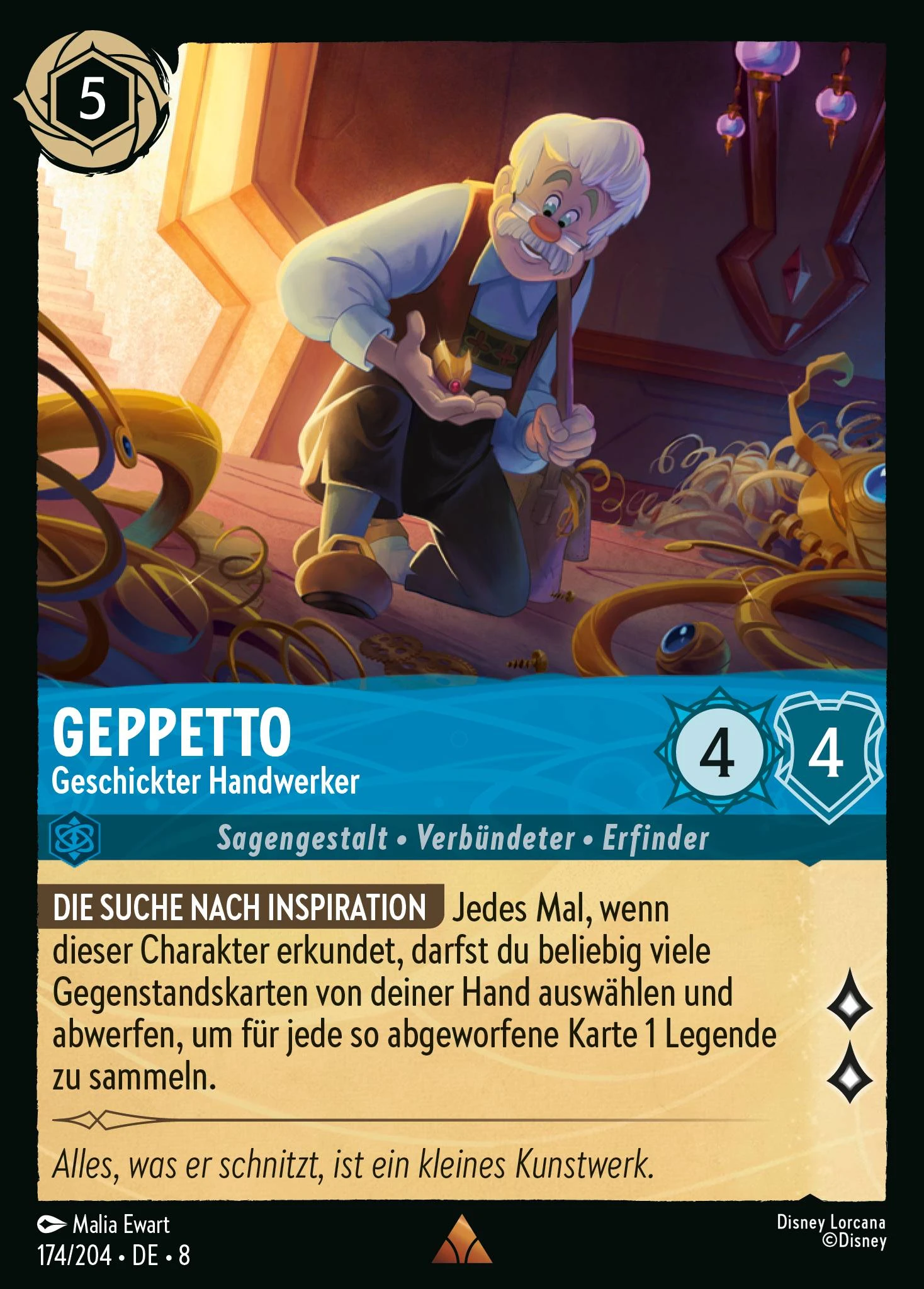 Geppetto - Geschickter Handwerker (Domäne von Dschafar 174)