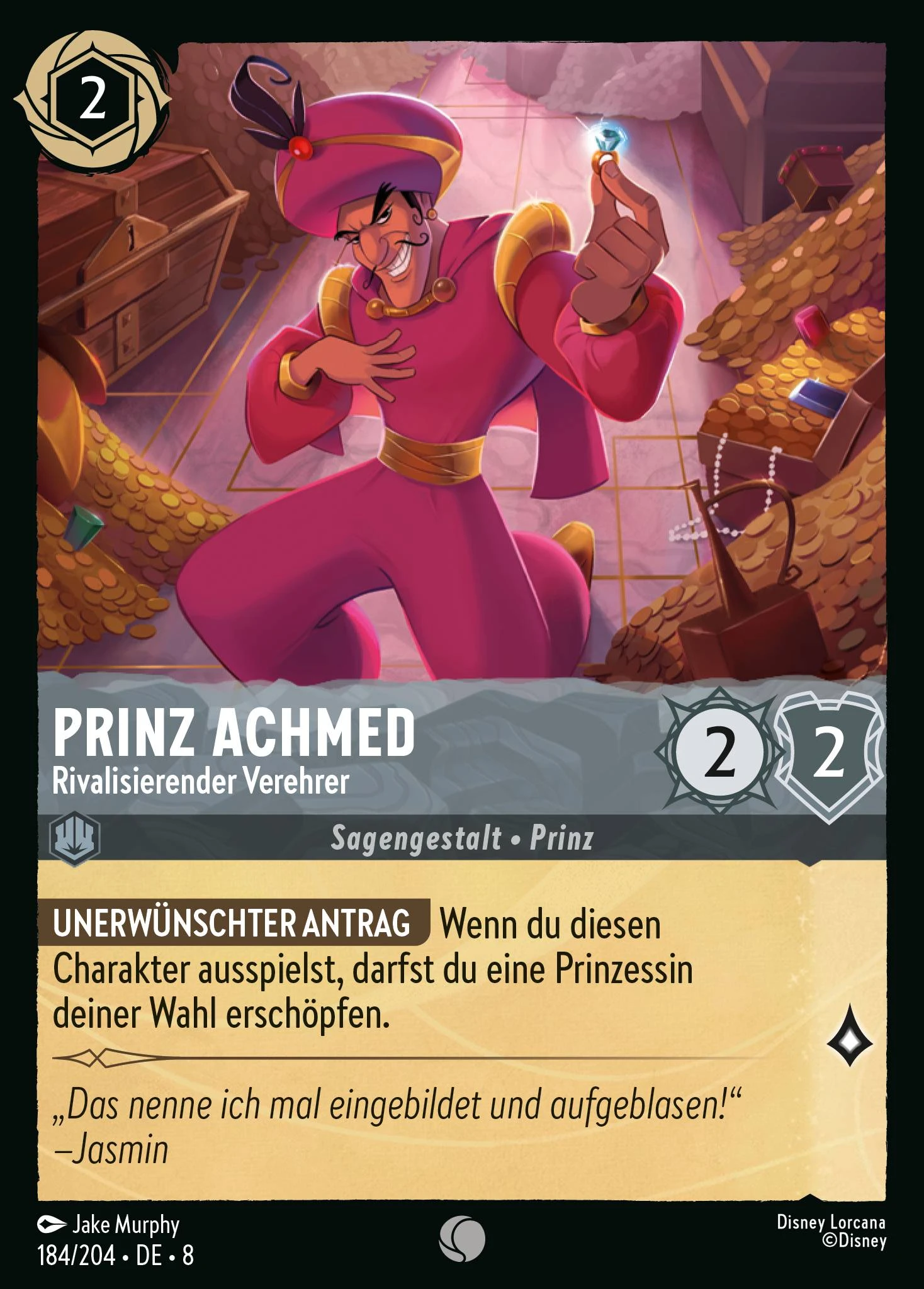 Prinz Achmed - Rivalisierender Verehrer (Domäne von Dschafar 184)