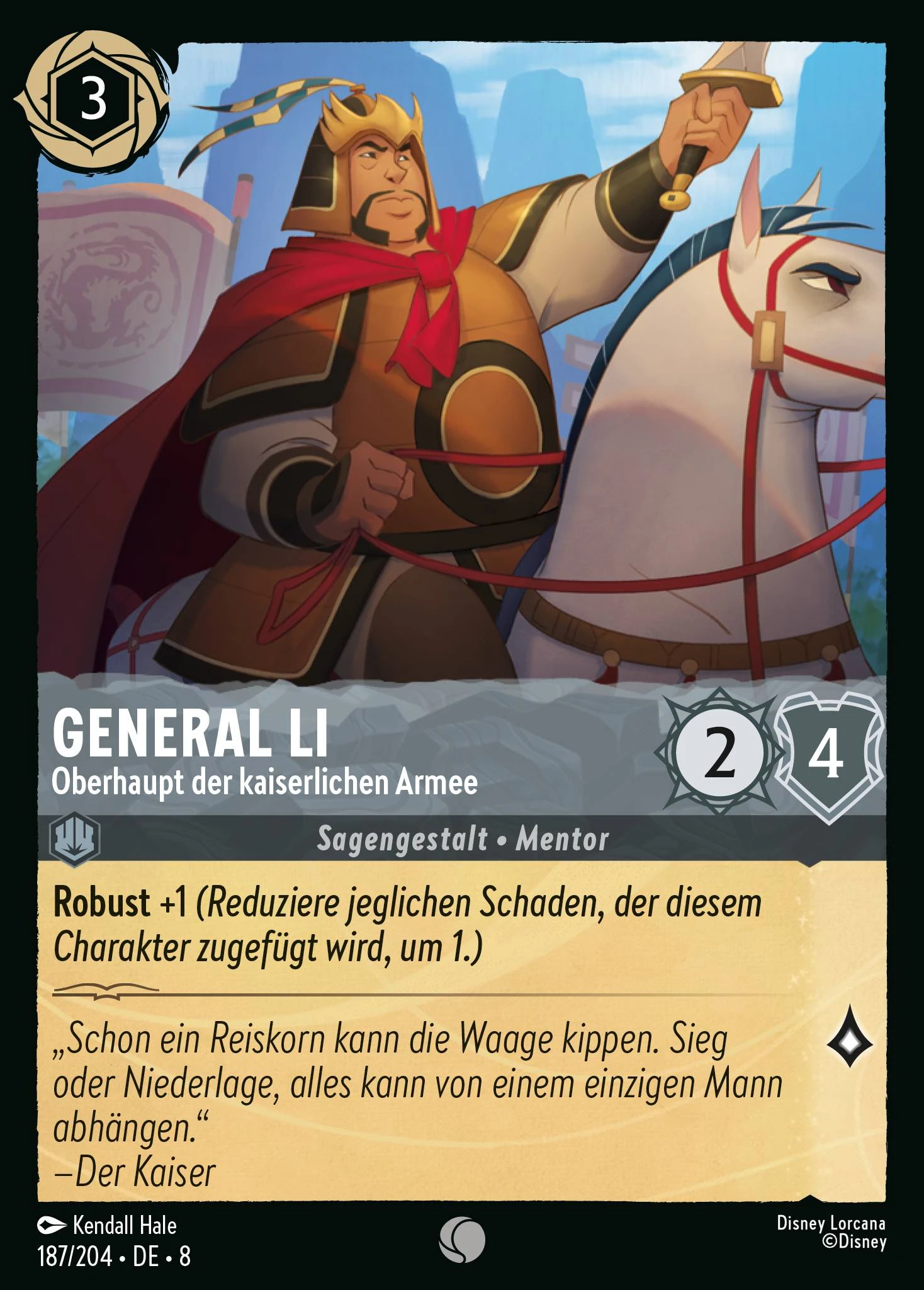General Li - Oberhaupt der kaiserlichen Armee (Domäne von Dschafar 187)