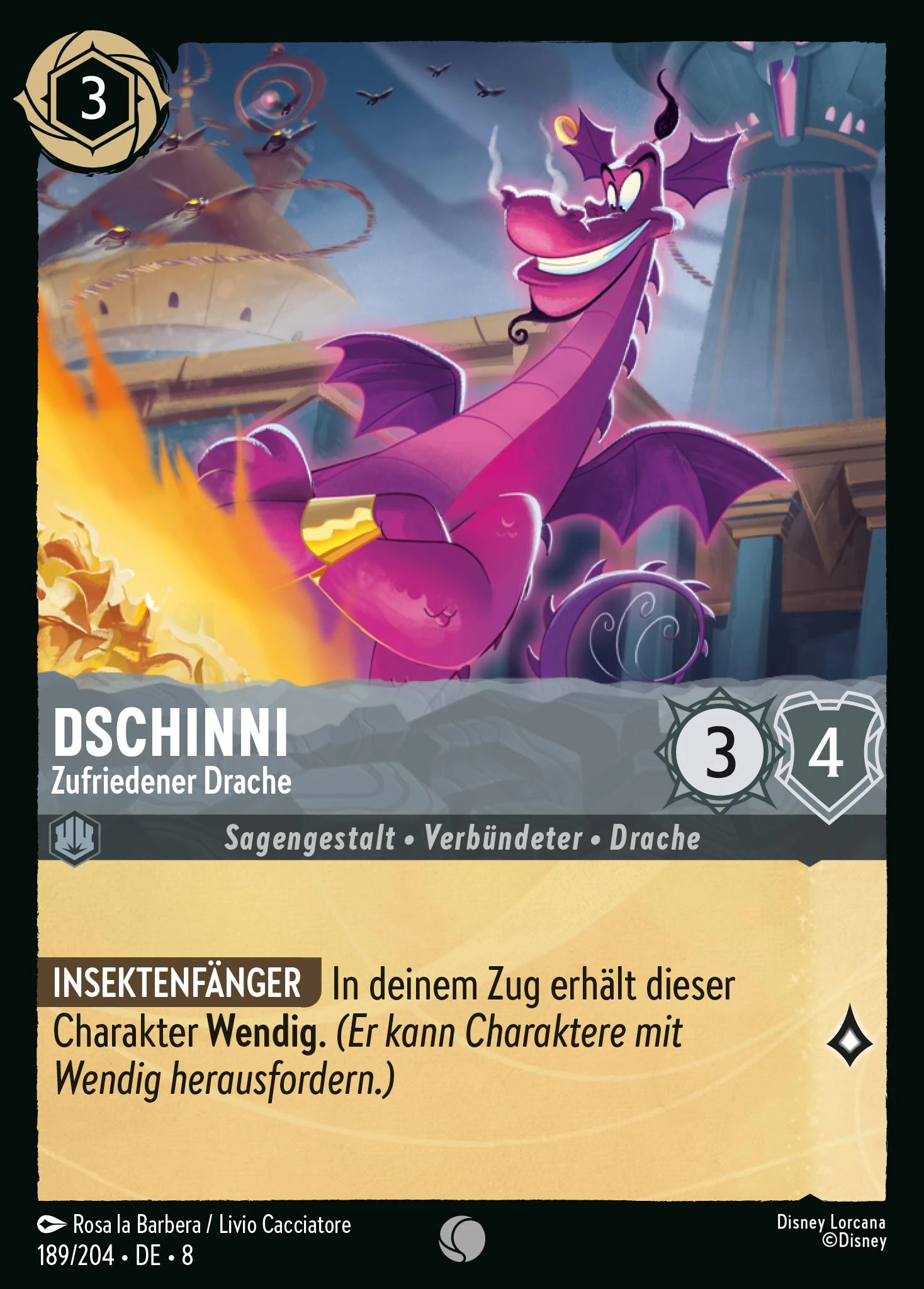 Dschinni - Zufriedener Drache (Domäne von Dschafar 189)