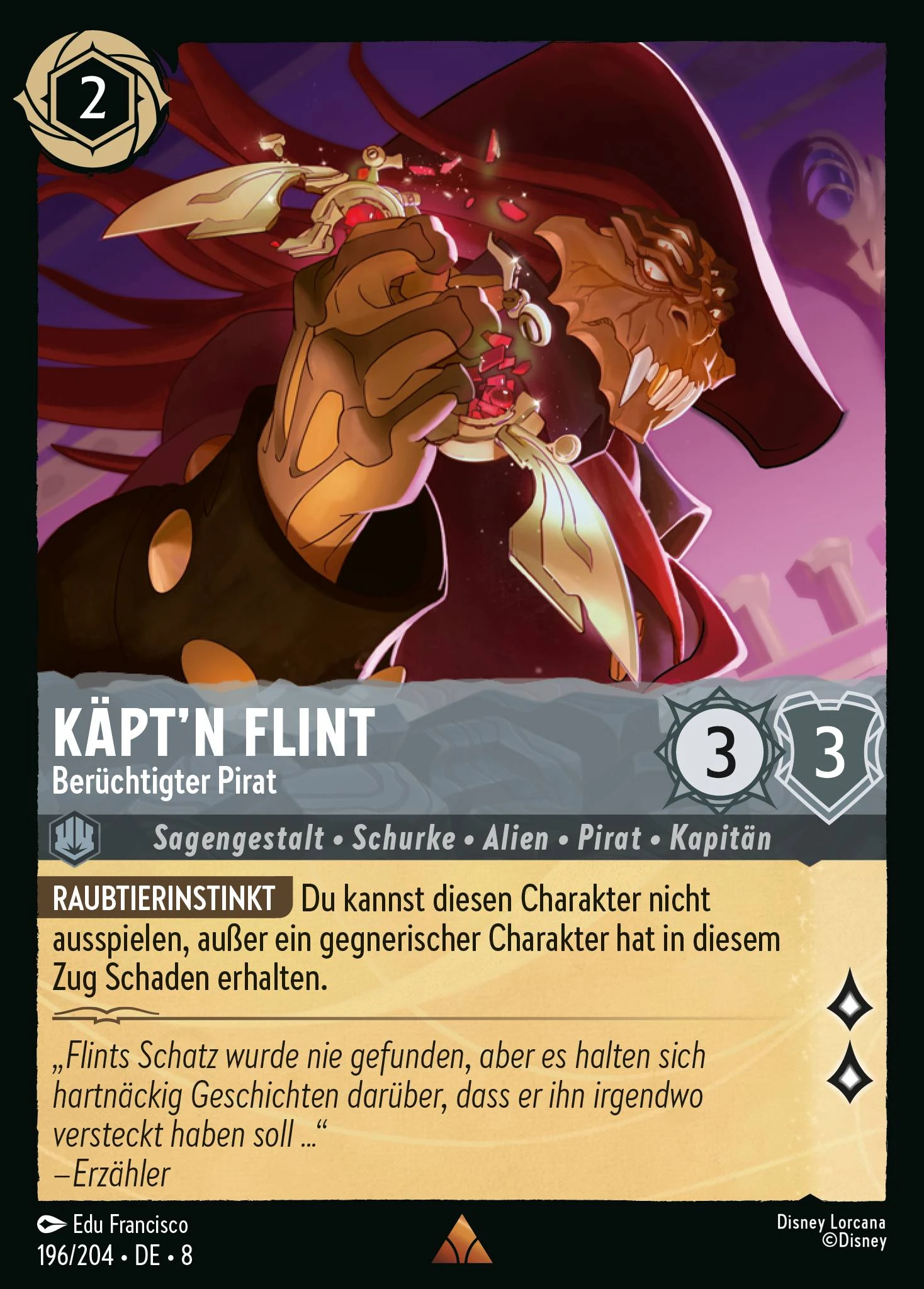 Käpt'n Flint - Berüchtigter Pirat (Domäne von Dschafar 196)