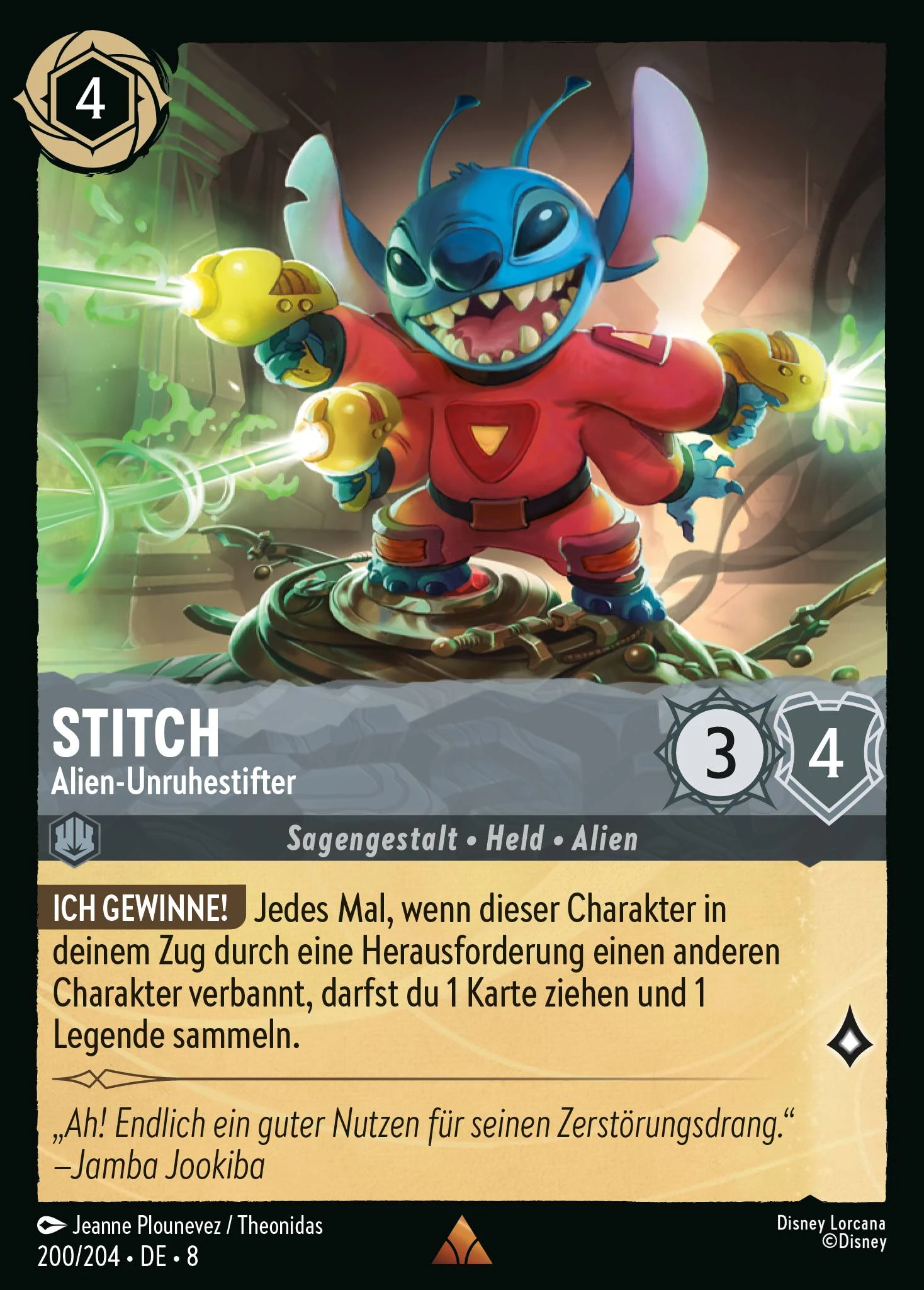 Stitch - Alien-Unruhestifter (Domäne von Dschafar 200)