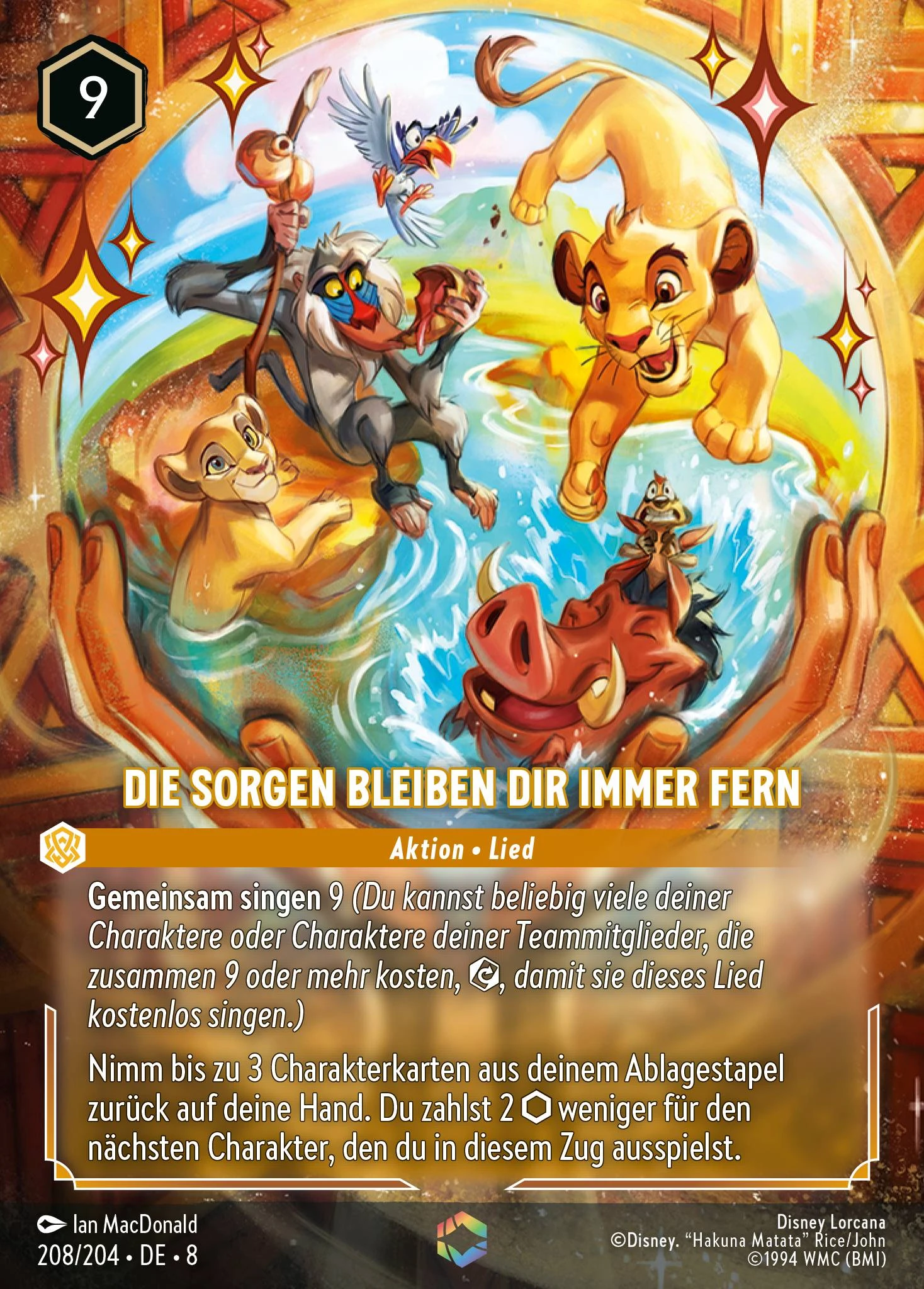Die Sorgen bleiben dir immer fern (Domäne von Dschafar 208)