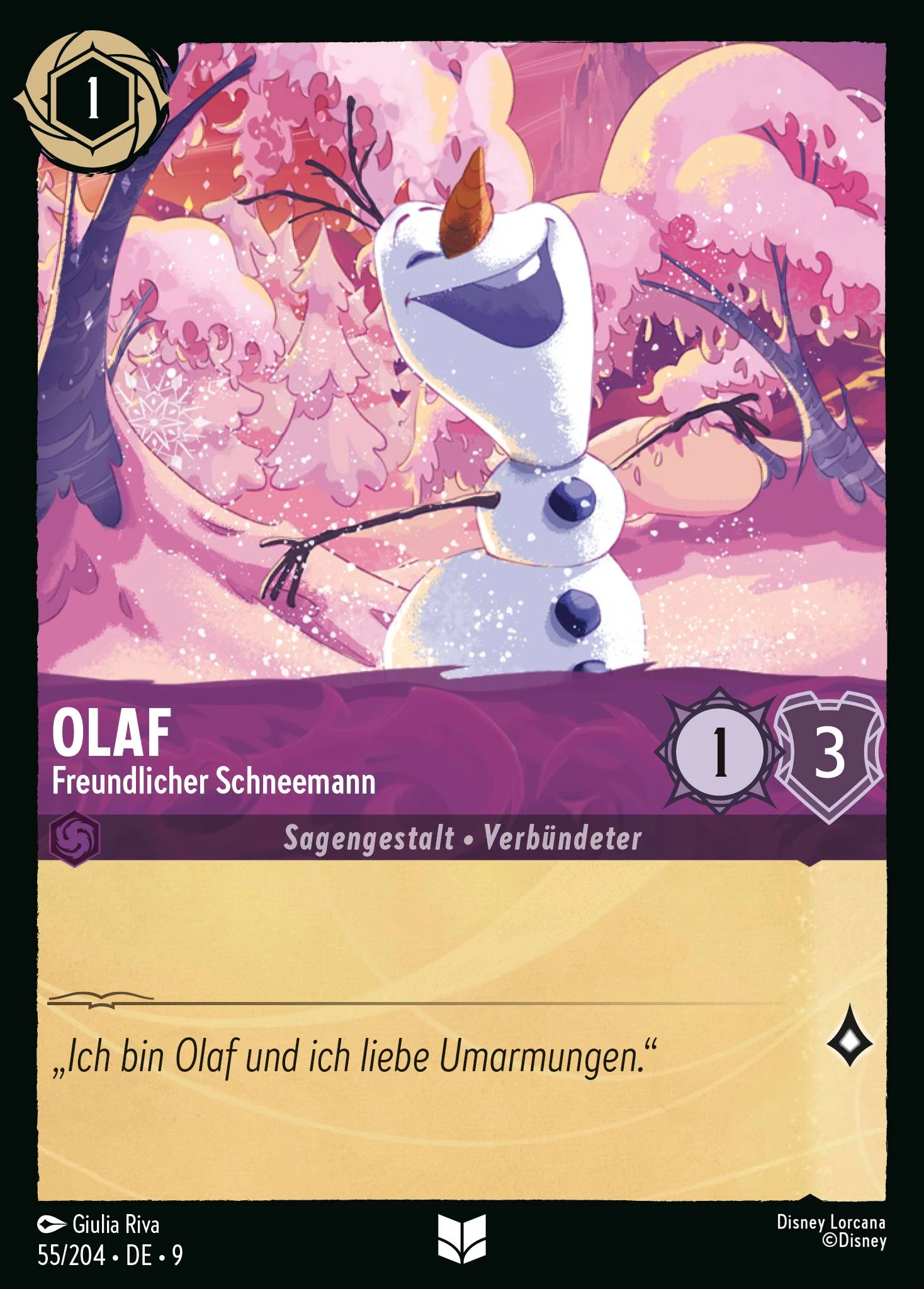 Olaf - Freundlicher Schneemann (Mythen 055)
