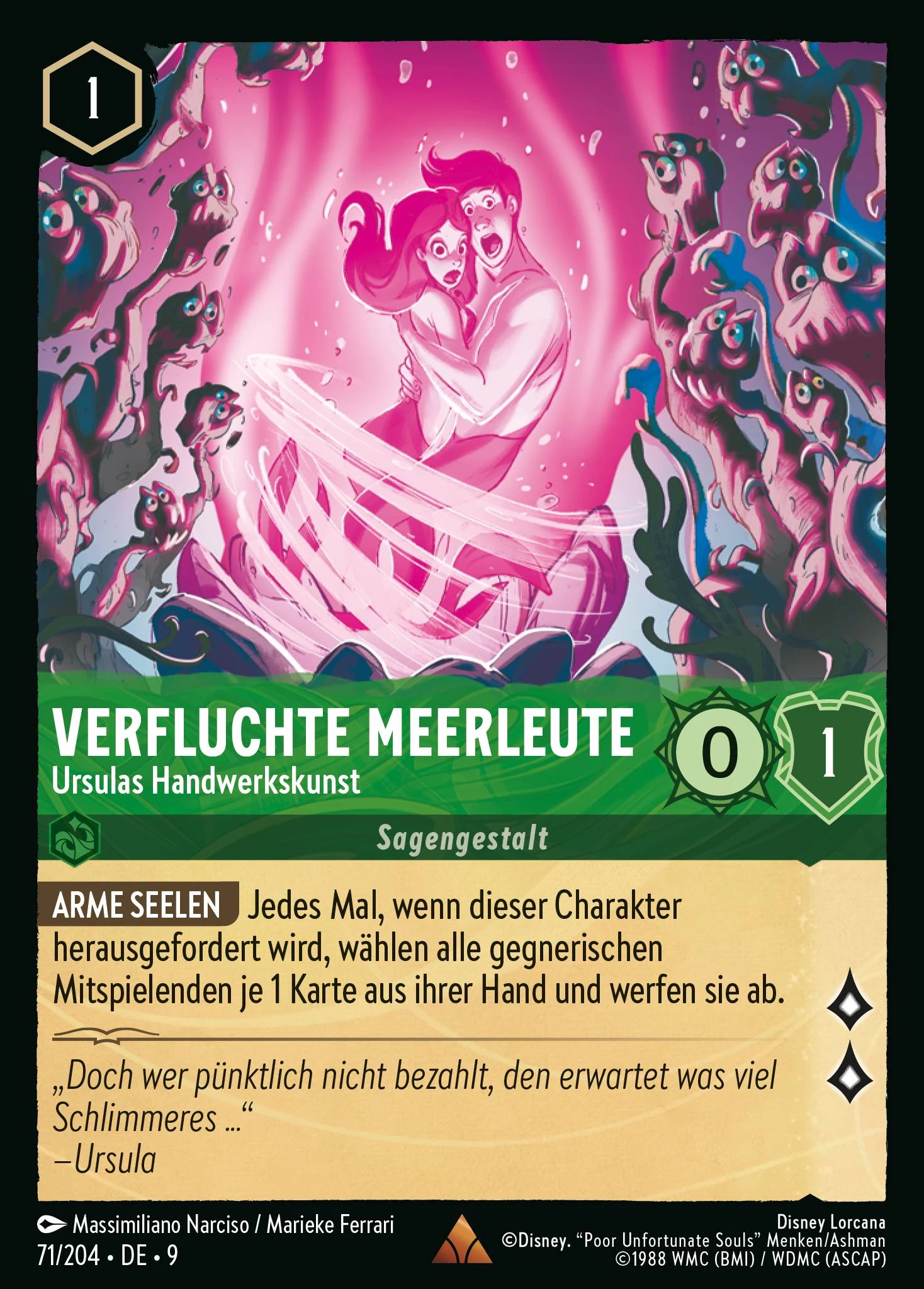 Verfluchte Meerleute - Ursulas Handwerkskunst (Mythen 071)