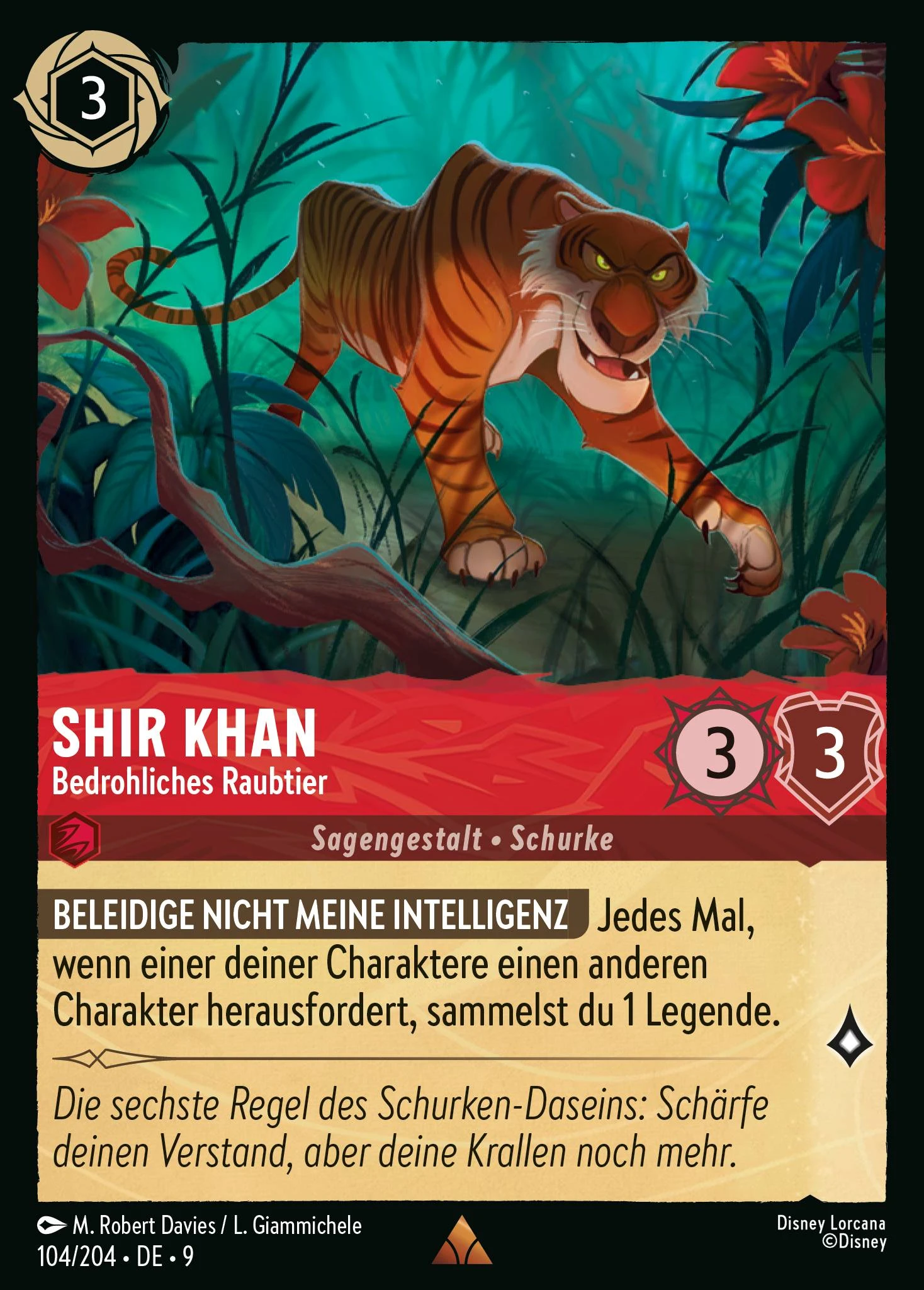 Shir Khan - Bedrohliches Raubtier (Mythen 104)