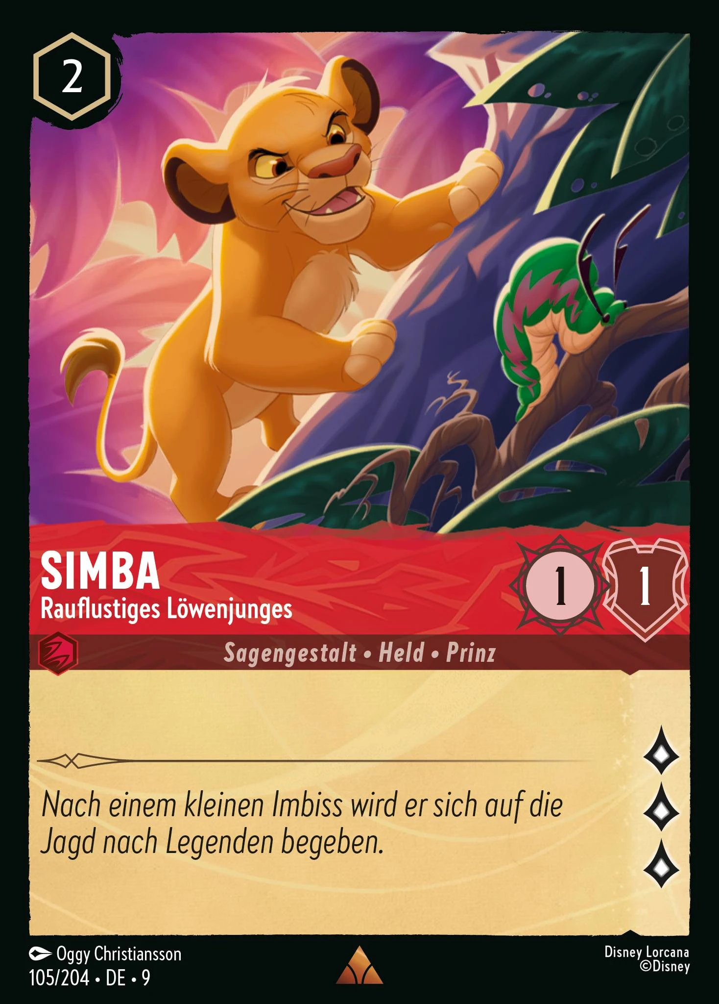 Simba - Rauflustiges Löwenjunges (Mythen 105)