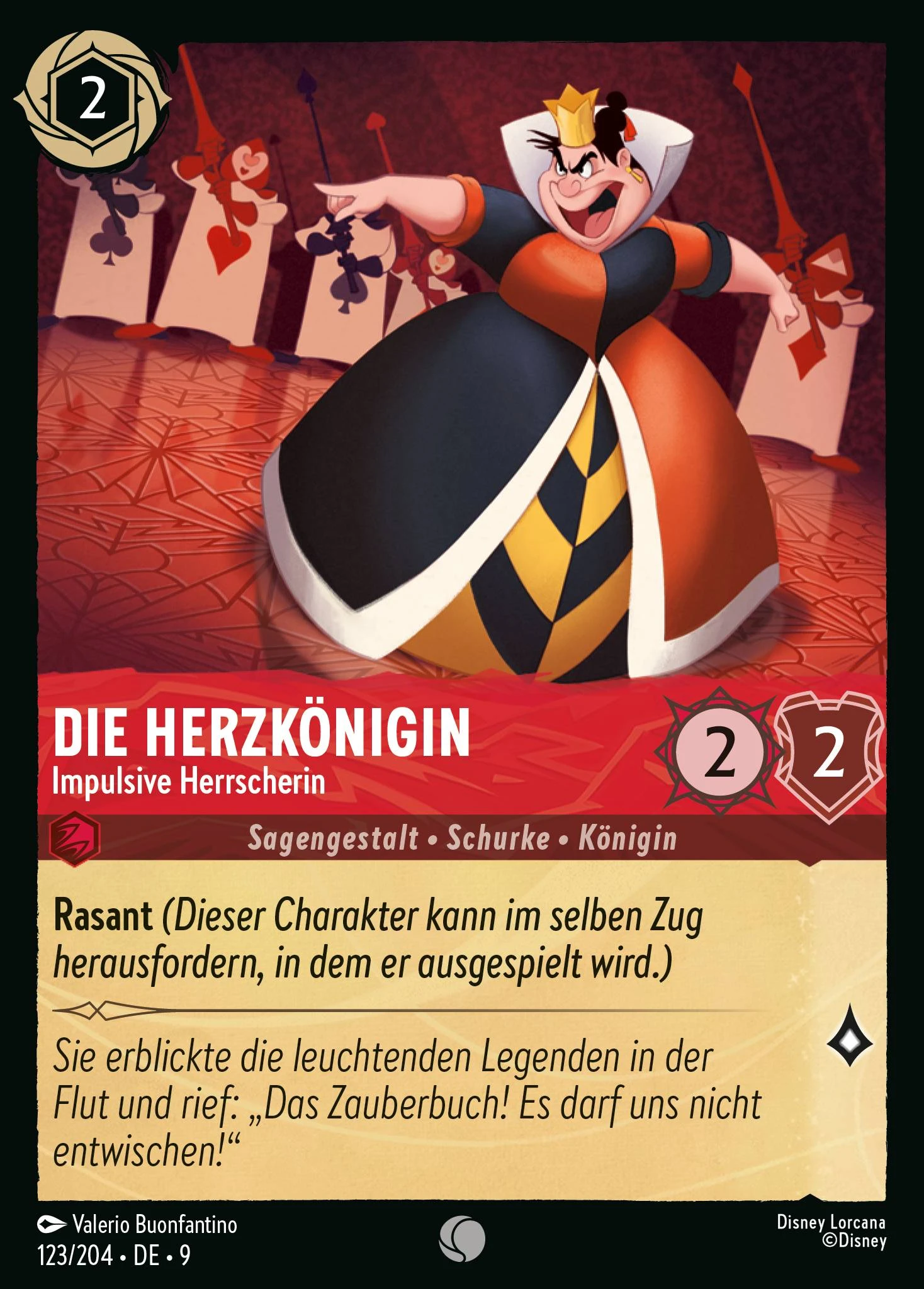Die Herzkönigin - Impulsive Herrscherin (Mythen 123)